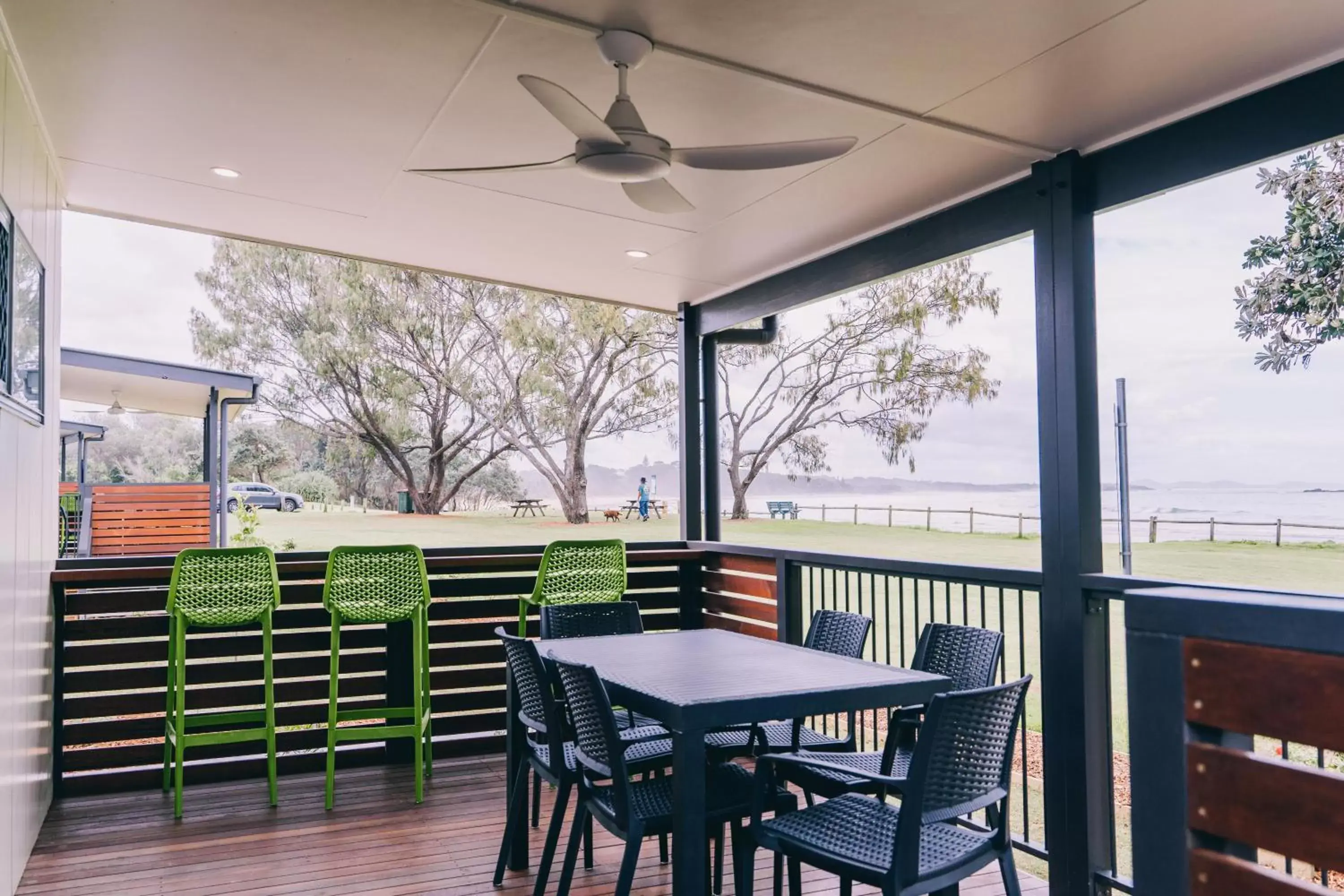 Balcony/Terrace in Woolgoolga Beach Holiday Park