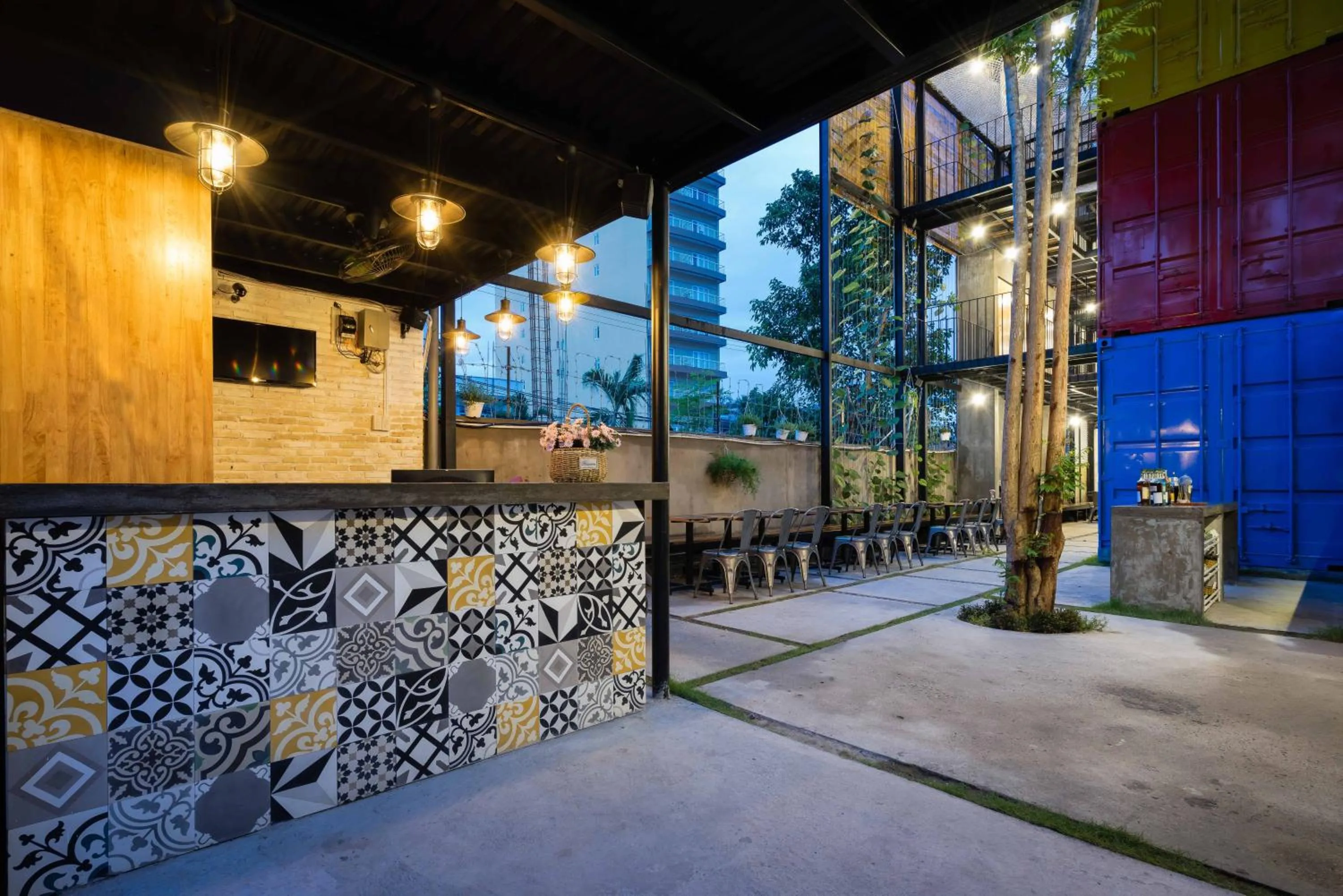 Lobby or reception in Ccasa Hostel