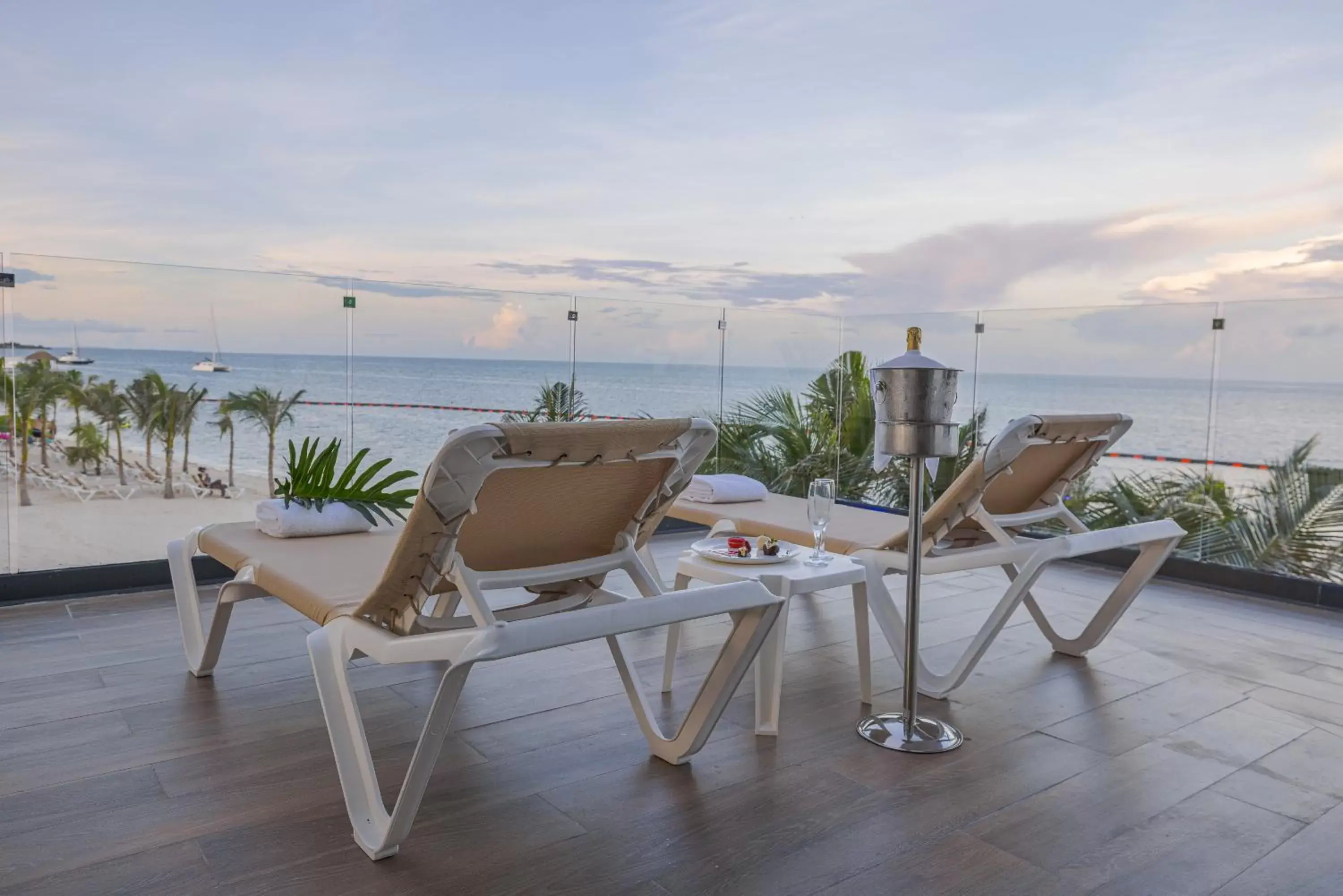 Balcony/Terrace in Sensira Resort & Spa Riviera Maya All Inclusive