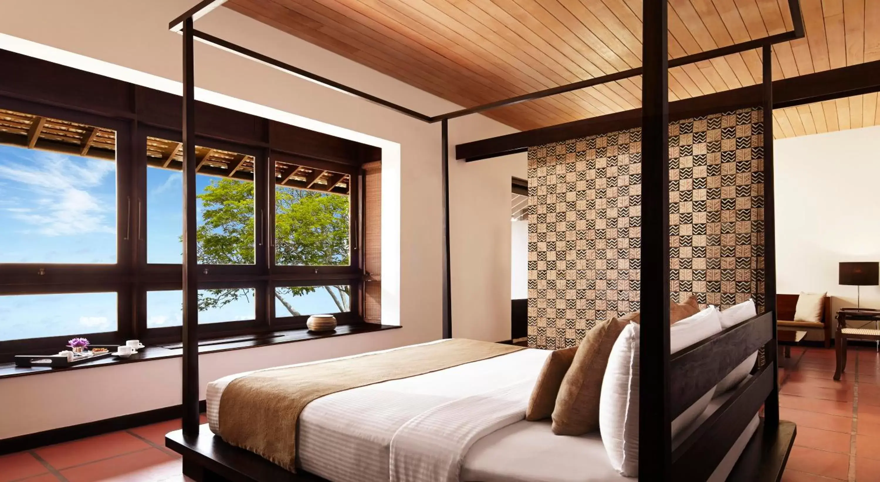 Bedroom in Jetwing Lagoon