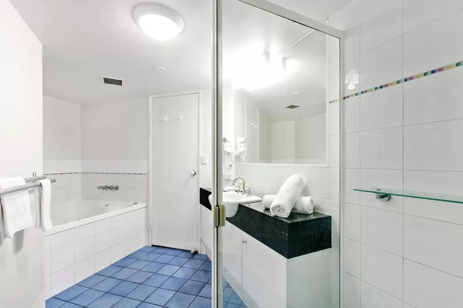 Shower, Bathroom in Caribbean Resort