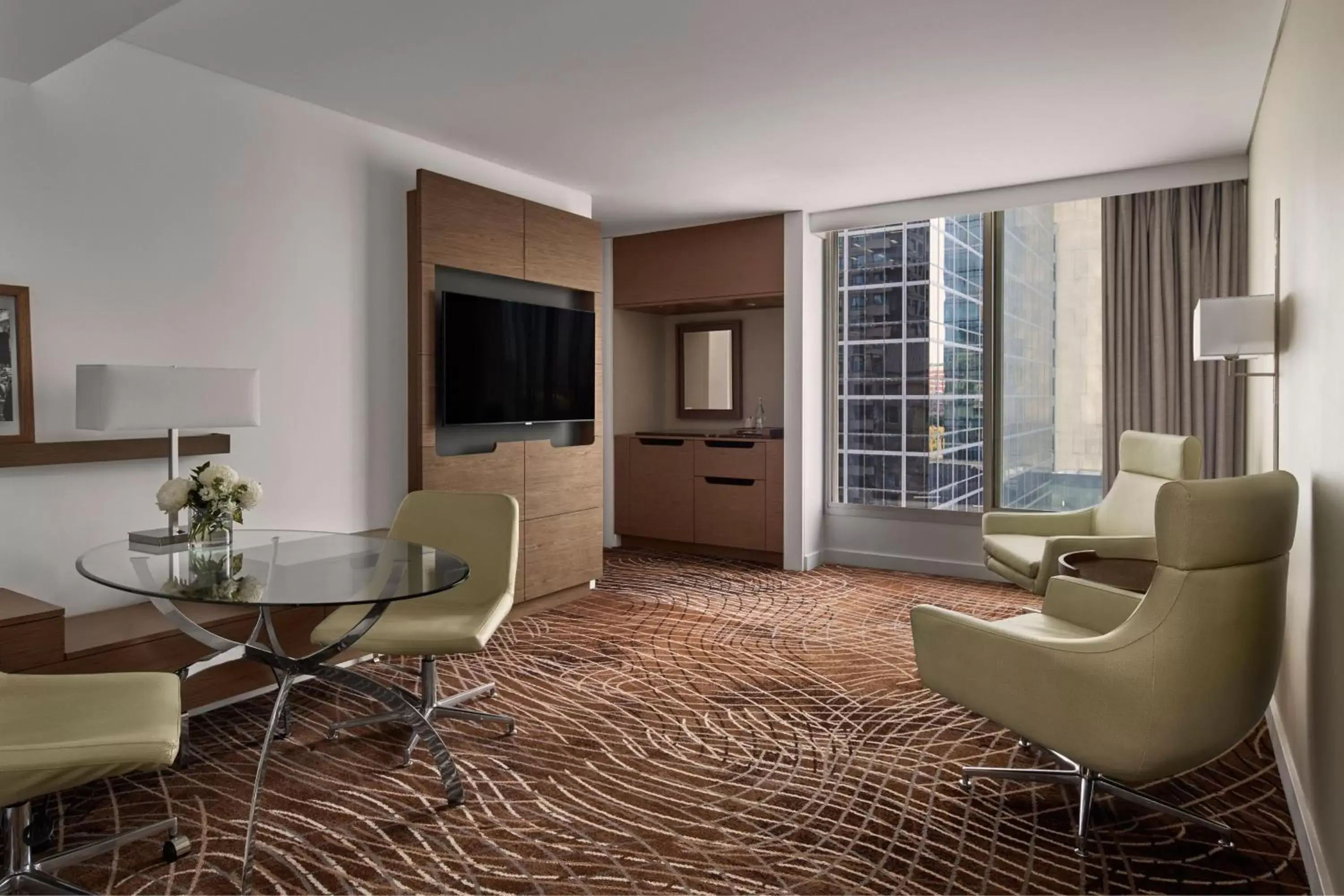 Bedroom, Seating Area in Melbourne Marriott Hotel