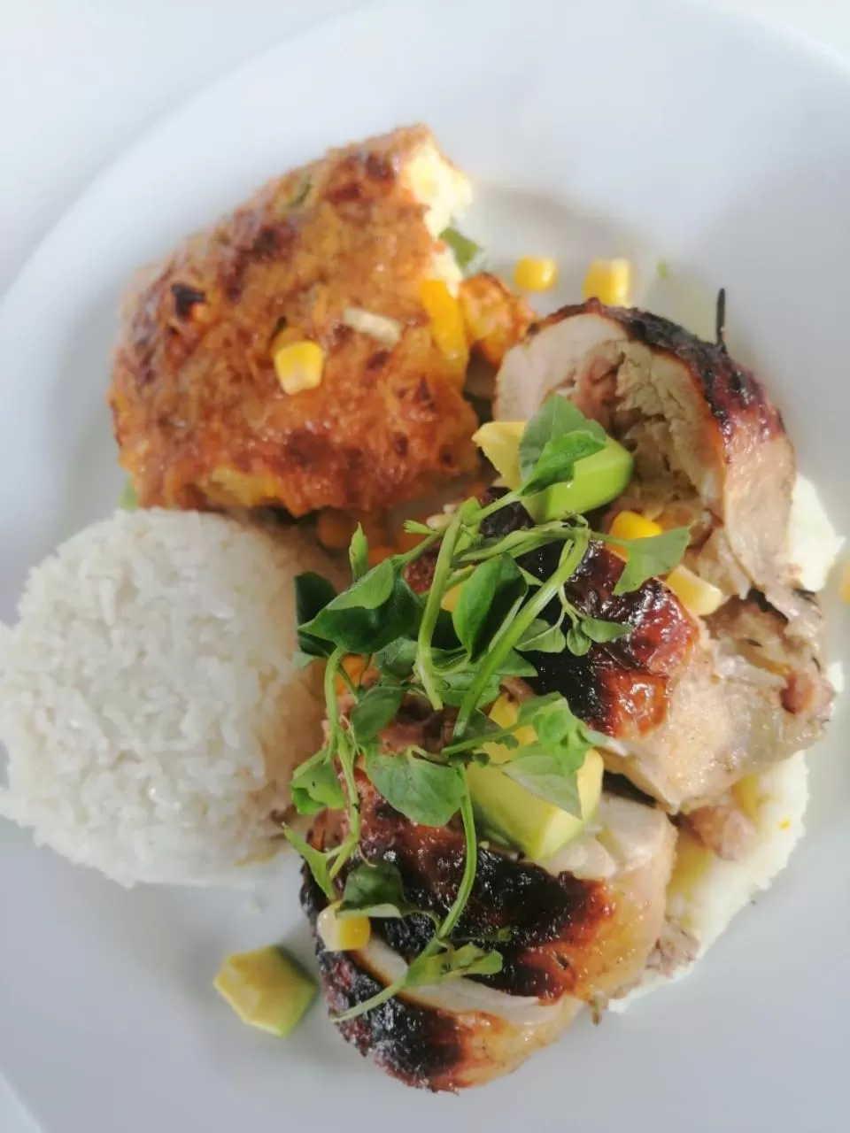 Food close-up in Hotel WLH Silver Bogota - White Lighthouse