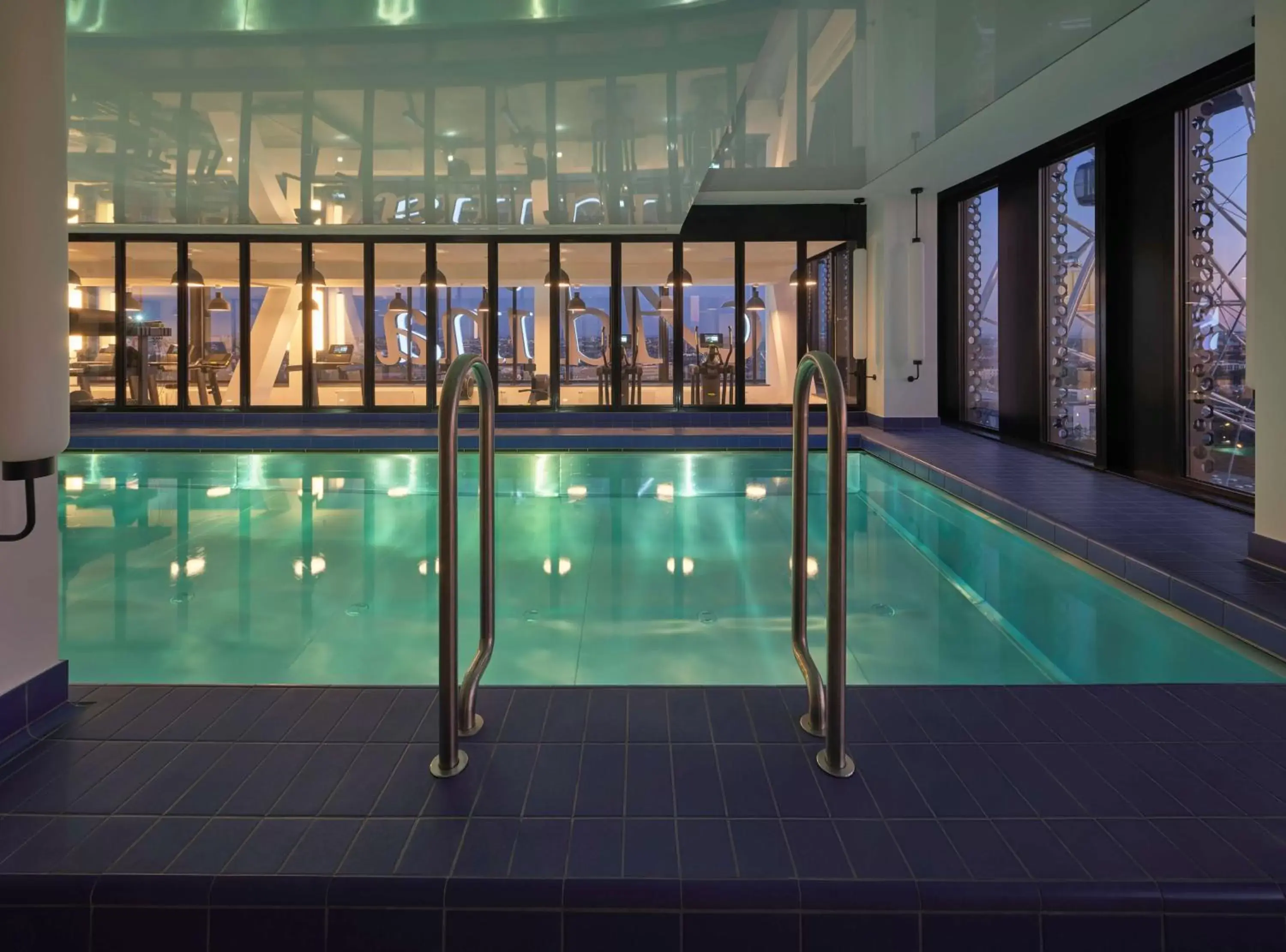 Pool view, Swimming Pool in Adina Apartment Hotel Munich