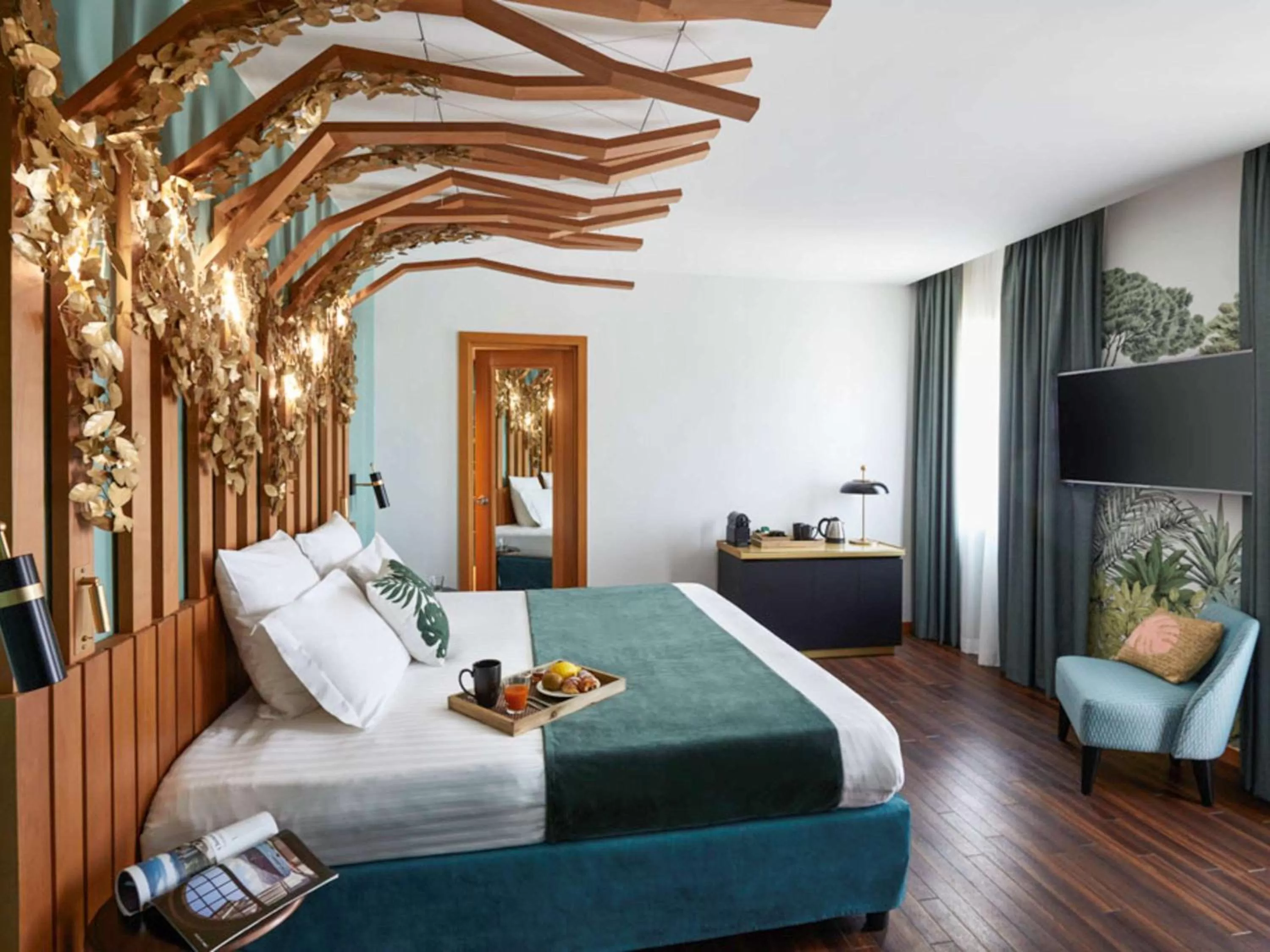 Photo of the whole room, Bed in Hotel Mercure Roma Corso Trieste