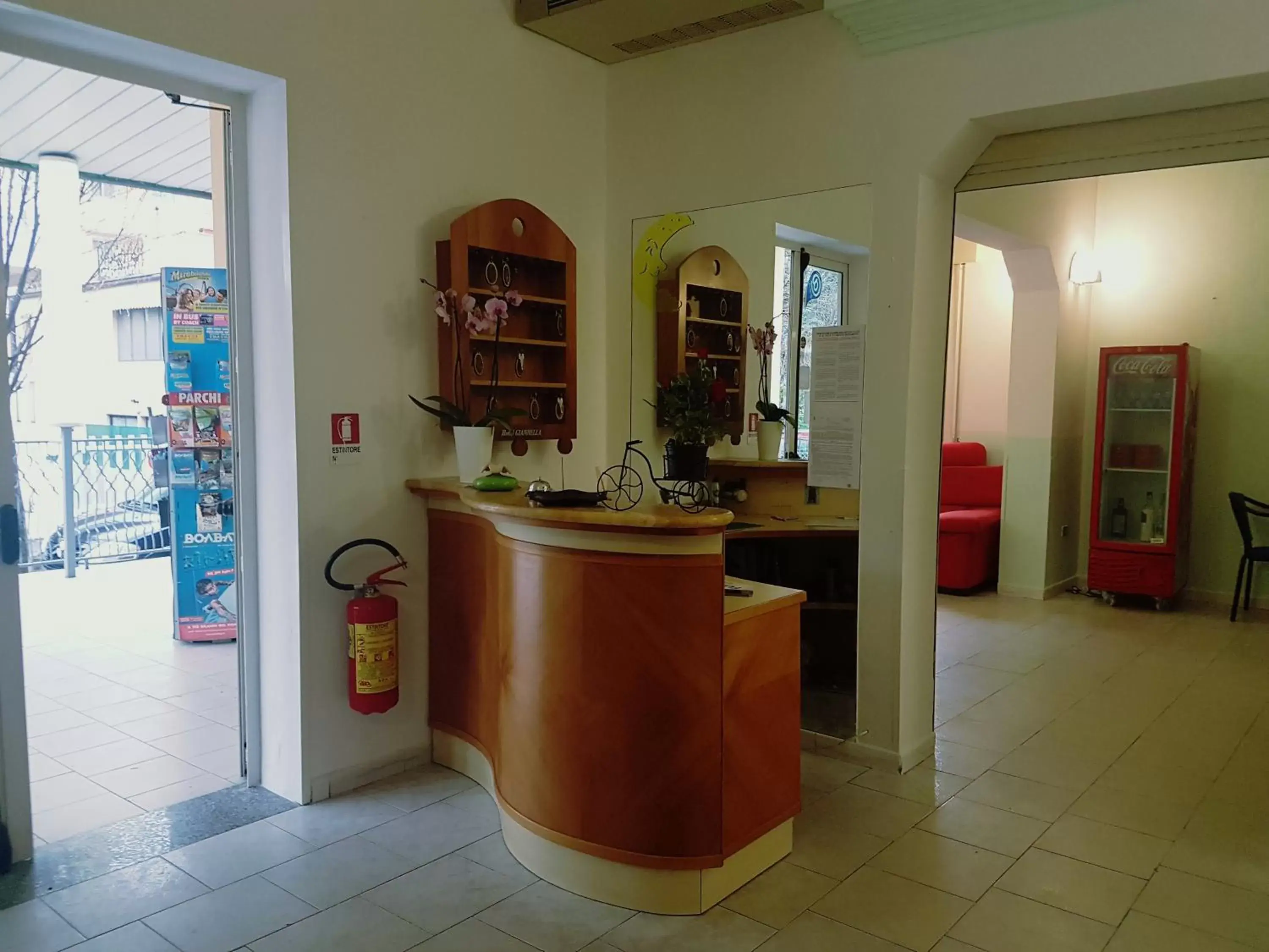 Lobby or reception in Hotel Giannella Lobby or reception in Hotel Giannella