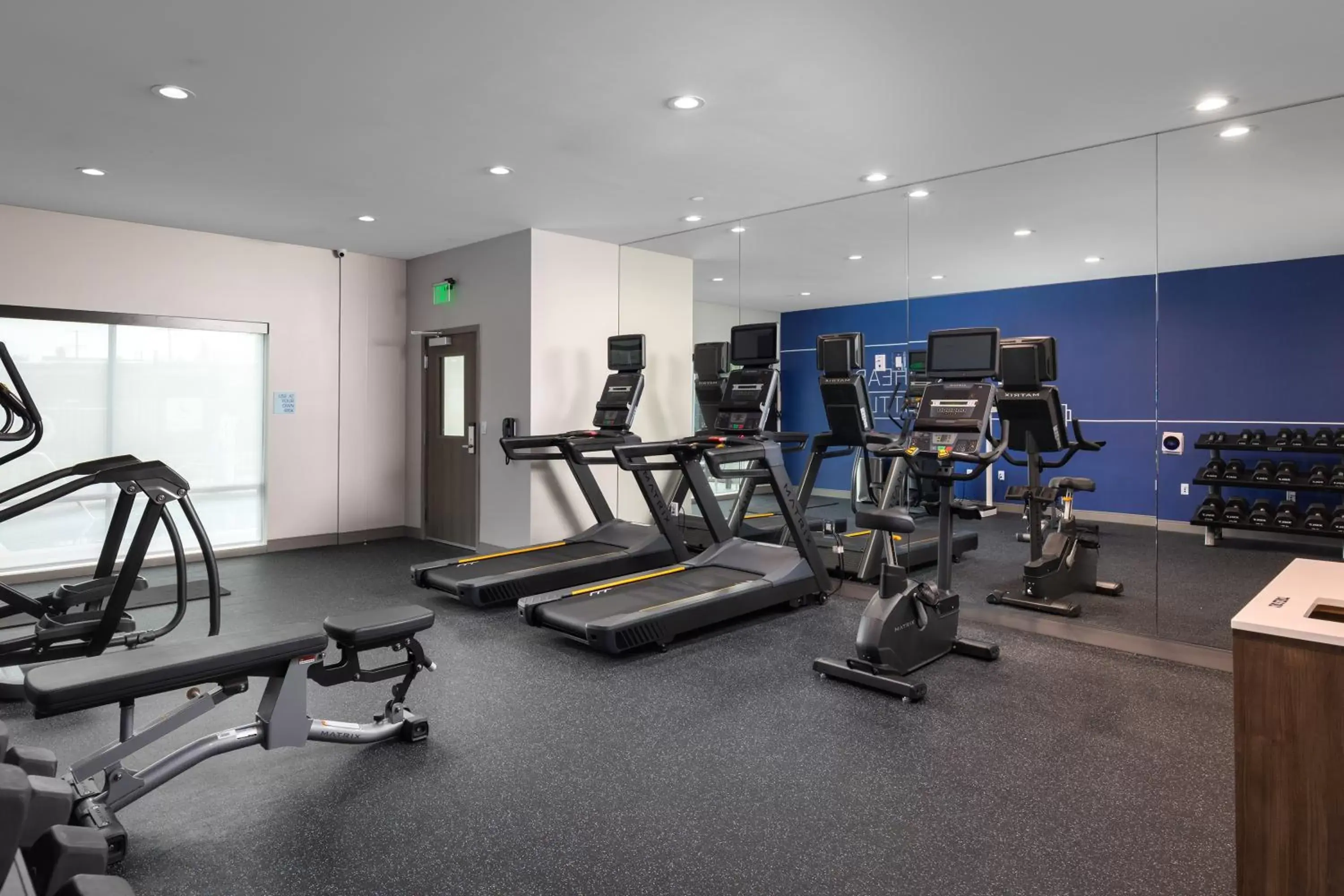 Fitness centre/facilities, Fitness Center/Facilities in Holiday Inn Express & Suites - Hawaiian Gardens, an IHG Hotel