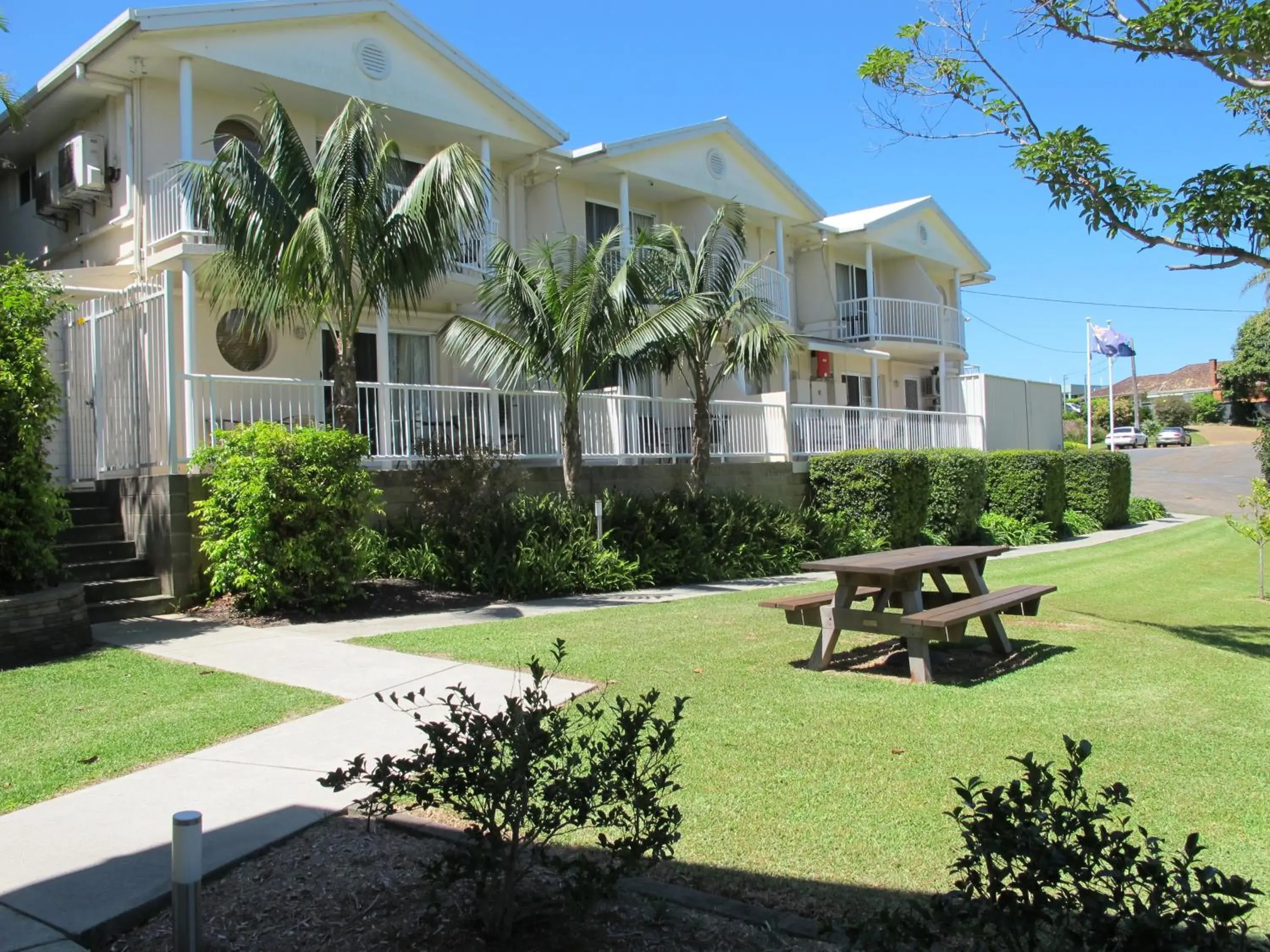 Garden view, Property Building in Aston Hill Motor Lodge