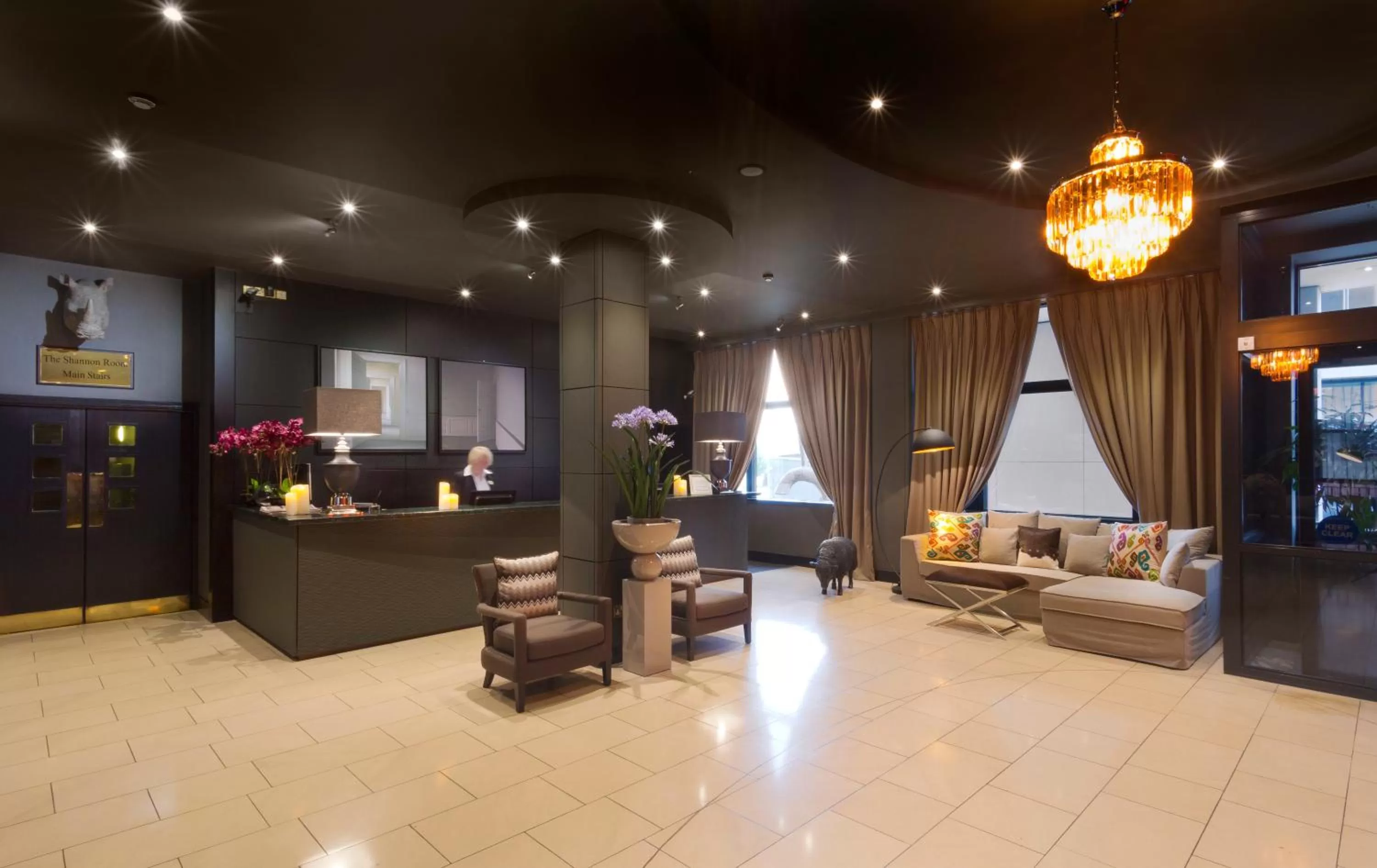 Lobby or reception in Limerick City Hotel