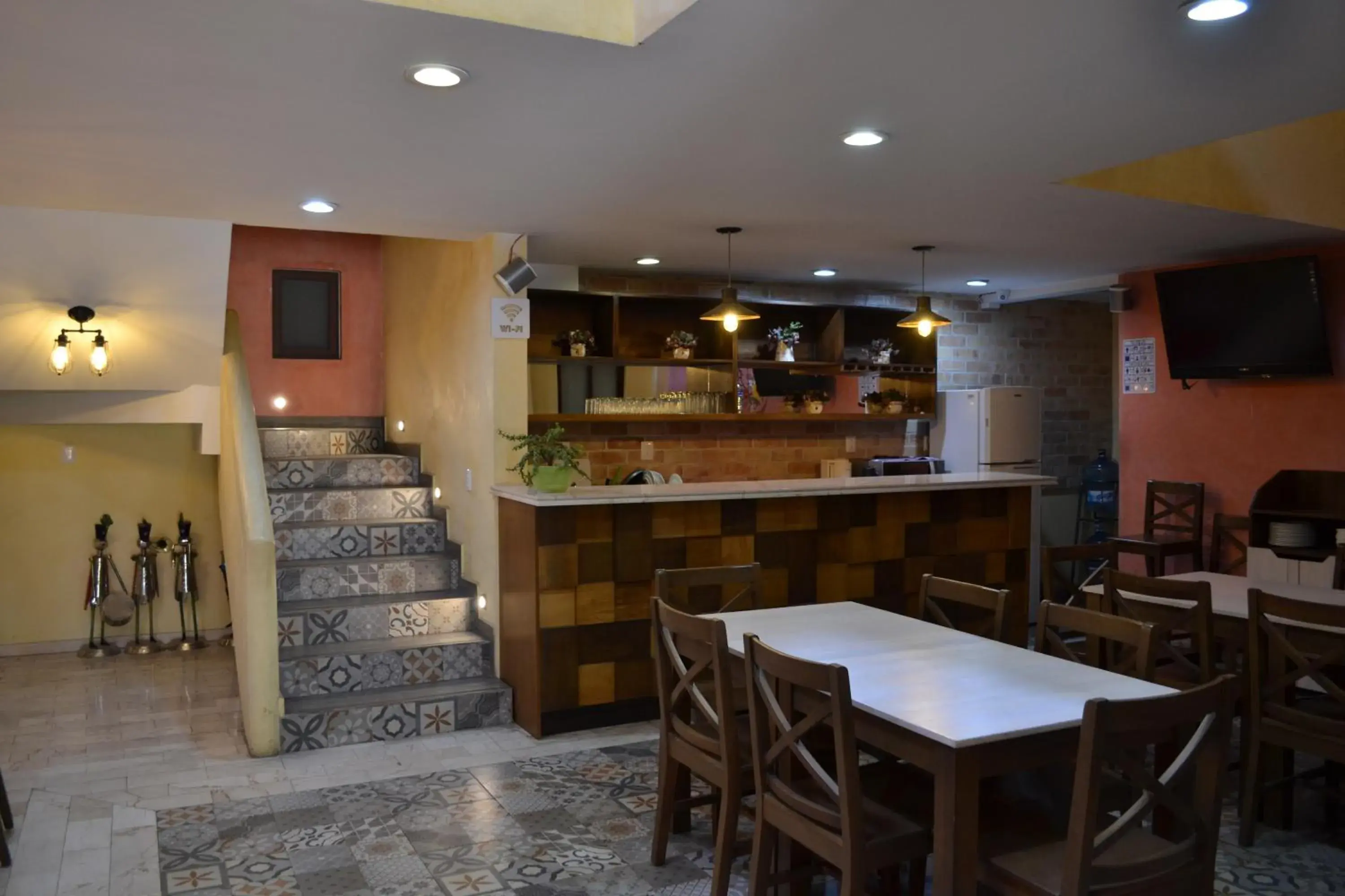 Kitchen or kitchenette, Lounge/Bar in Hotel Boutique Casa Abuela Maria