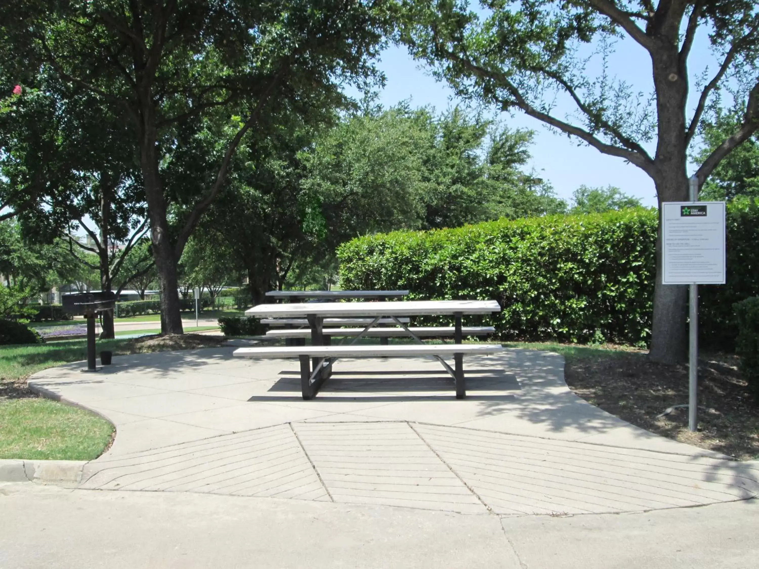 Patio in Extended Stay America Suites - Dallas - Las Colinas - Carnaby St