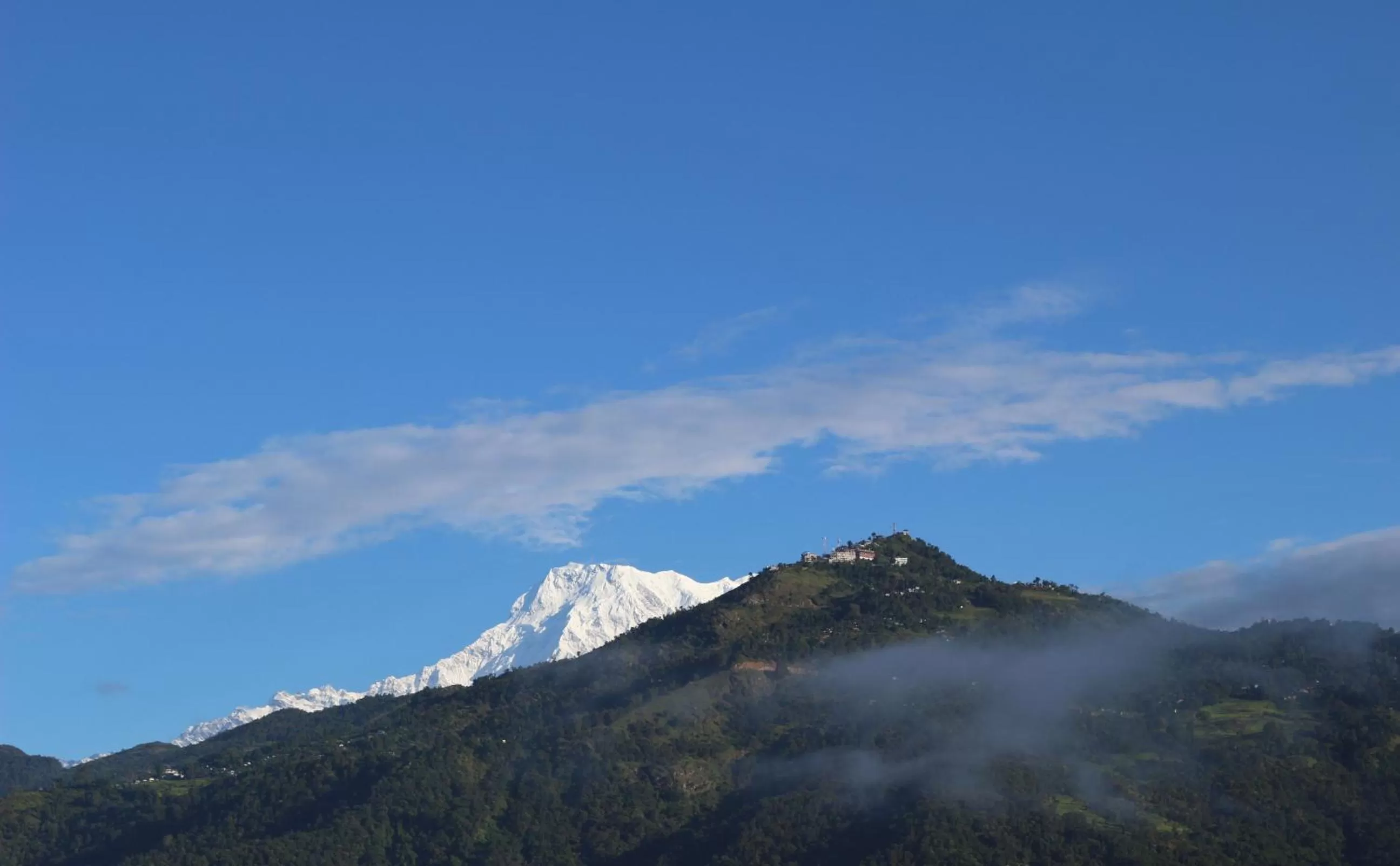 Mountain view in Hotel Buttercup