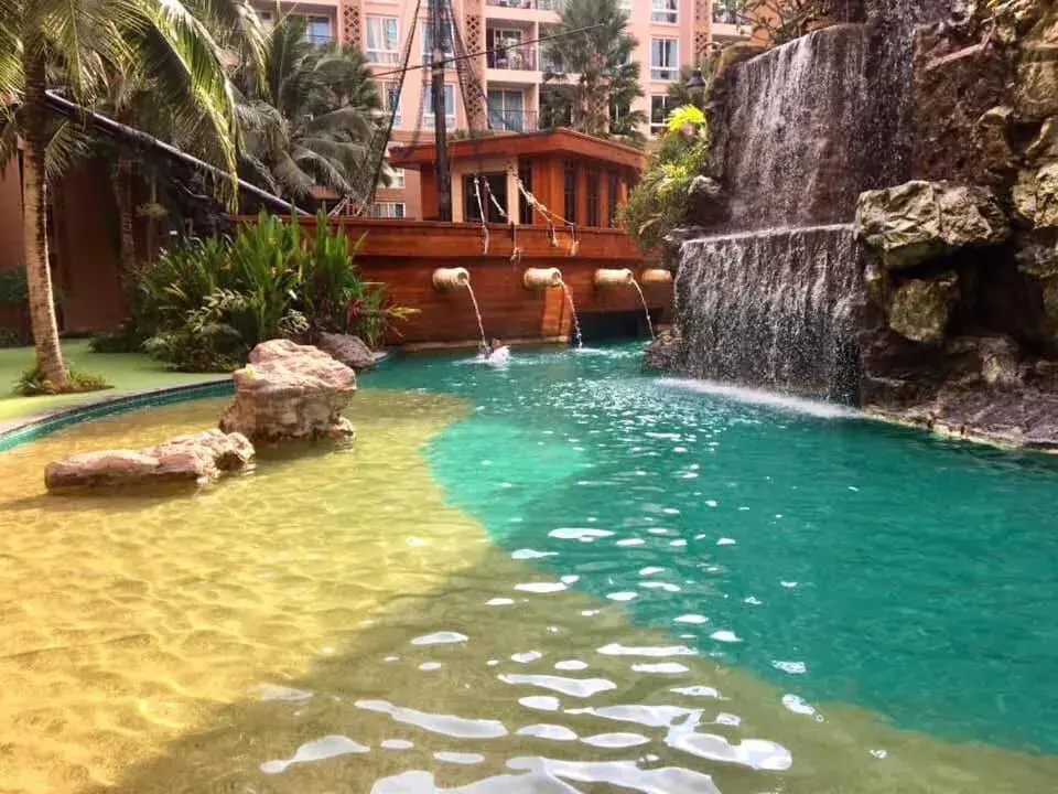 Swimming Pool in Atlantic Condo Resort Pattaya by Panisara
