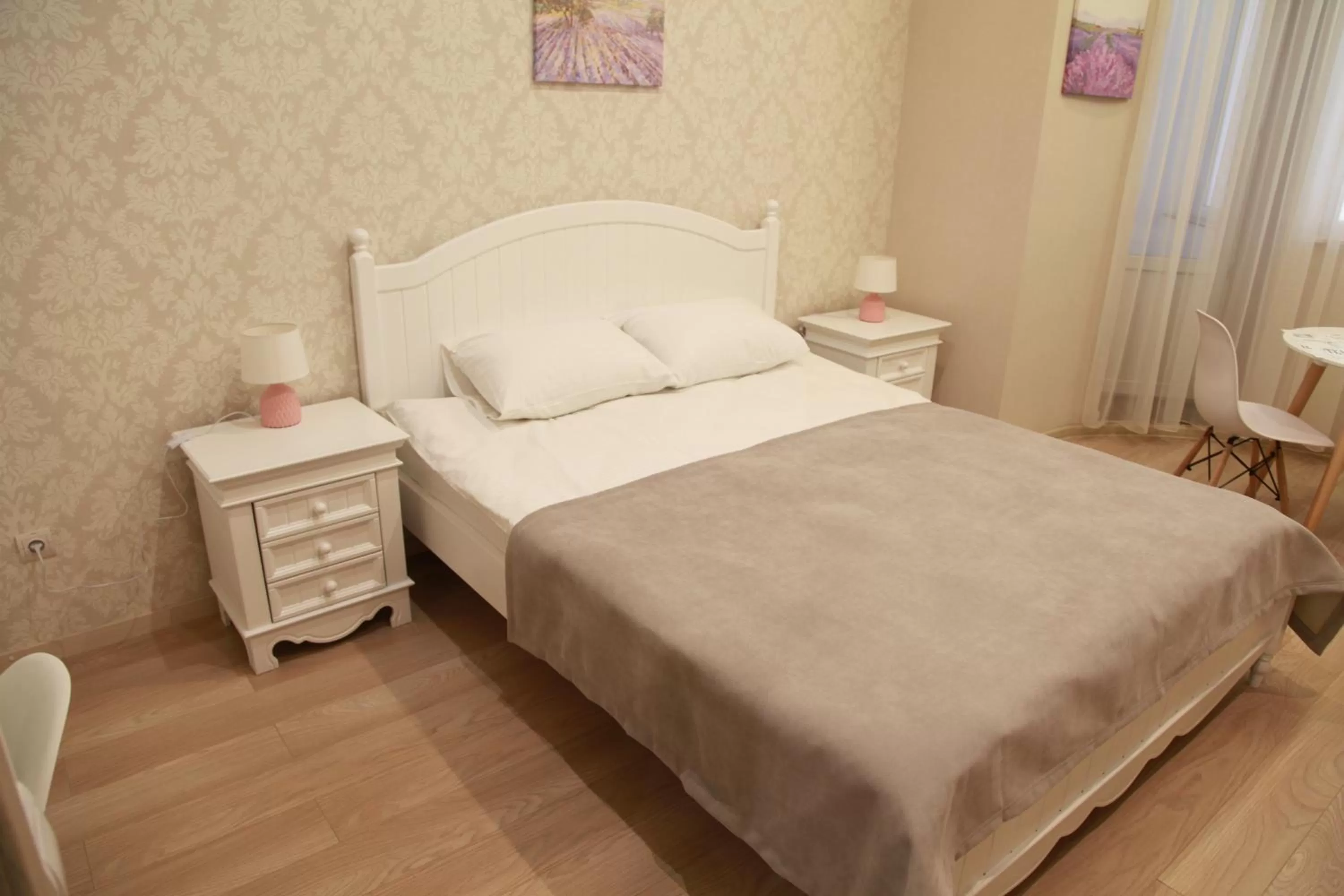 Bed in WINE & ROSE BOUTIQUE HOTEL