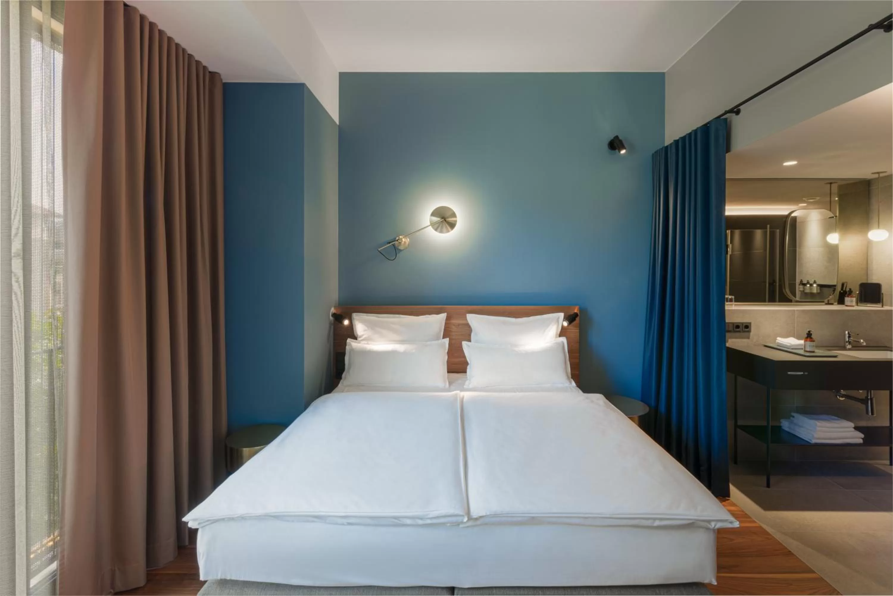Bed in EmiLu Design Hotel