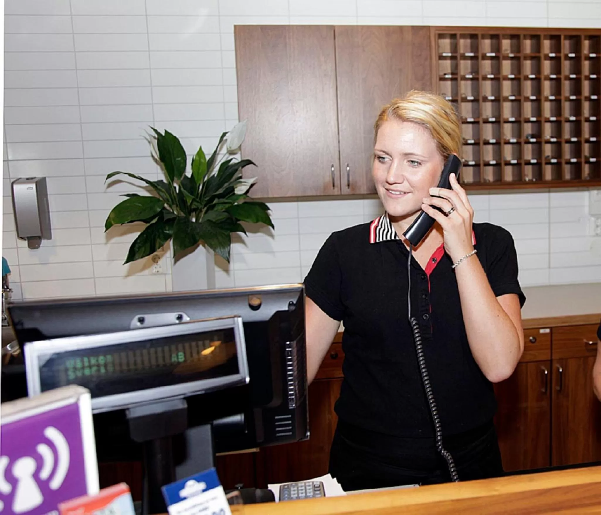 Lobby or reception in Rasta Kalmar