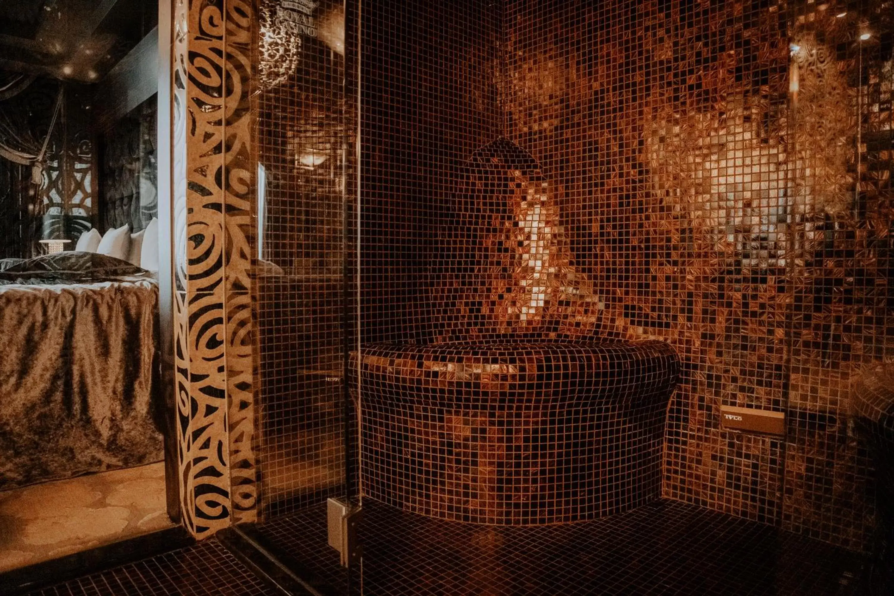 Sauna, Bathroom in Royal Casino SPA & Hotel Resort