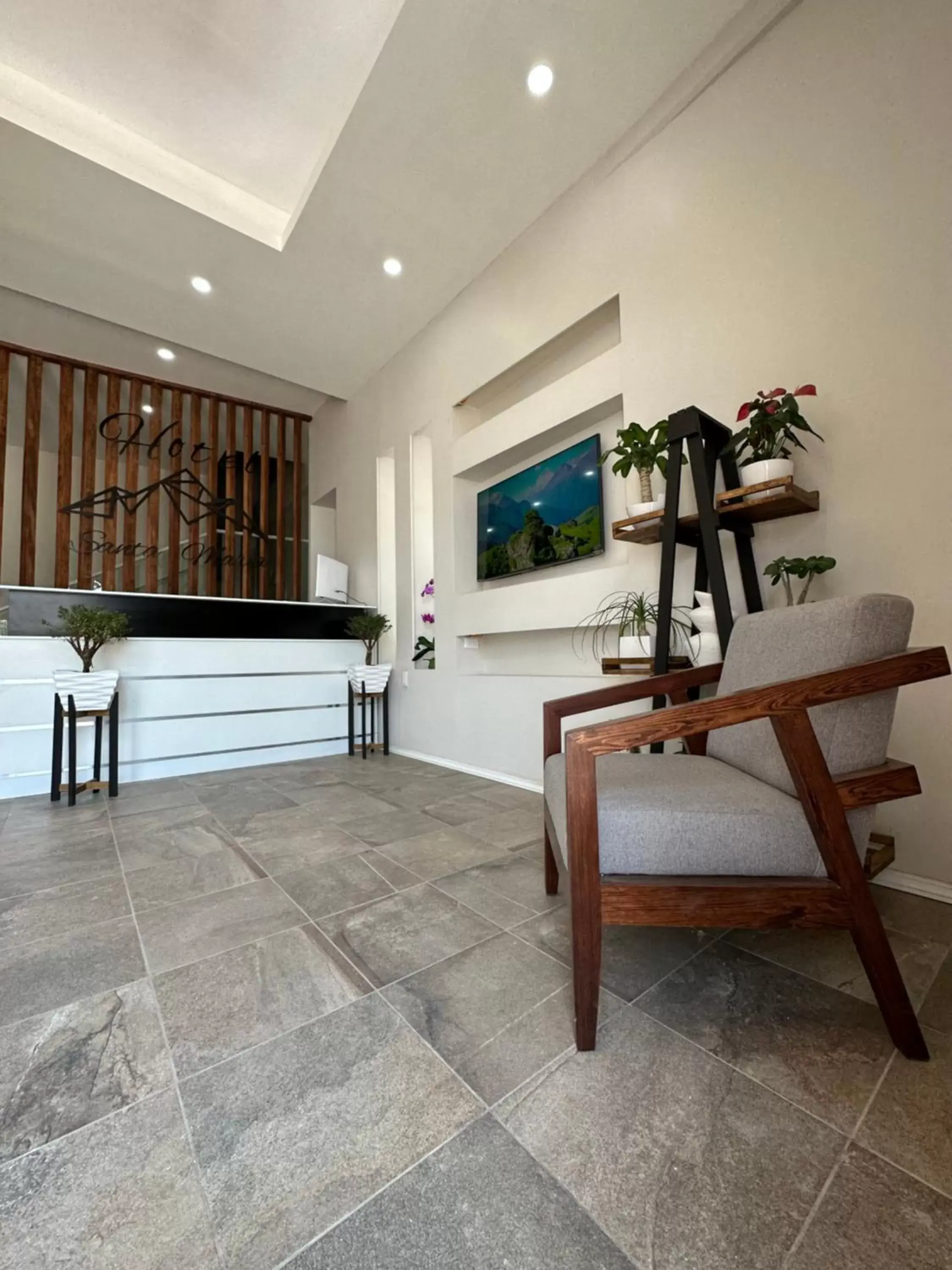 Living room in Hotel Santa María