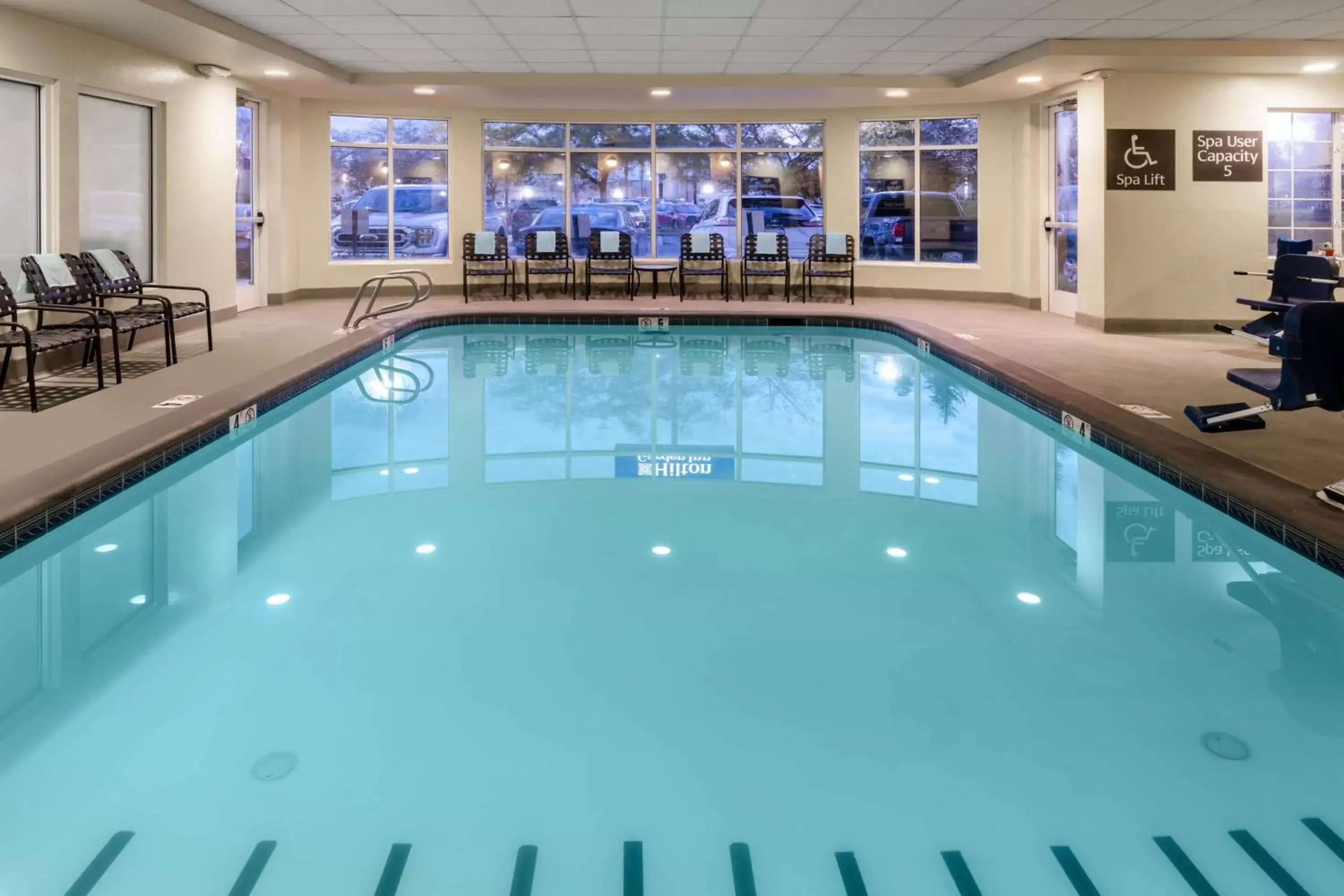 Pool view in Hilton Garden Inn Bakersfield Pool view in Hilton Garden Inn Bakersfield