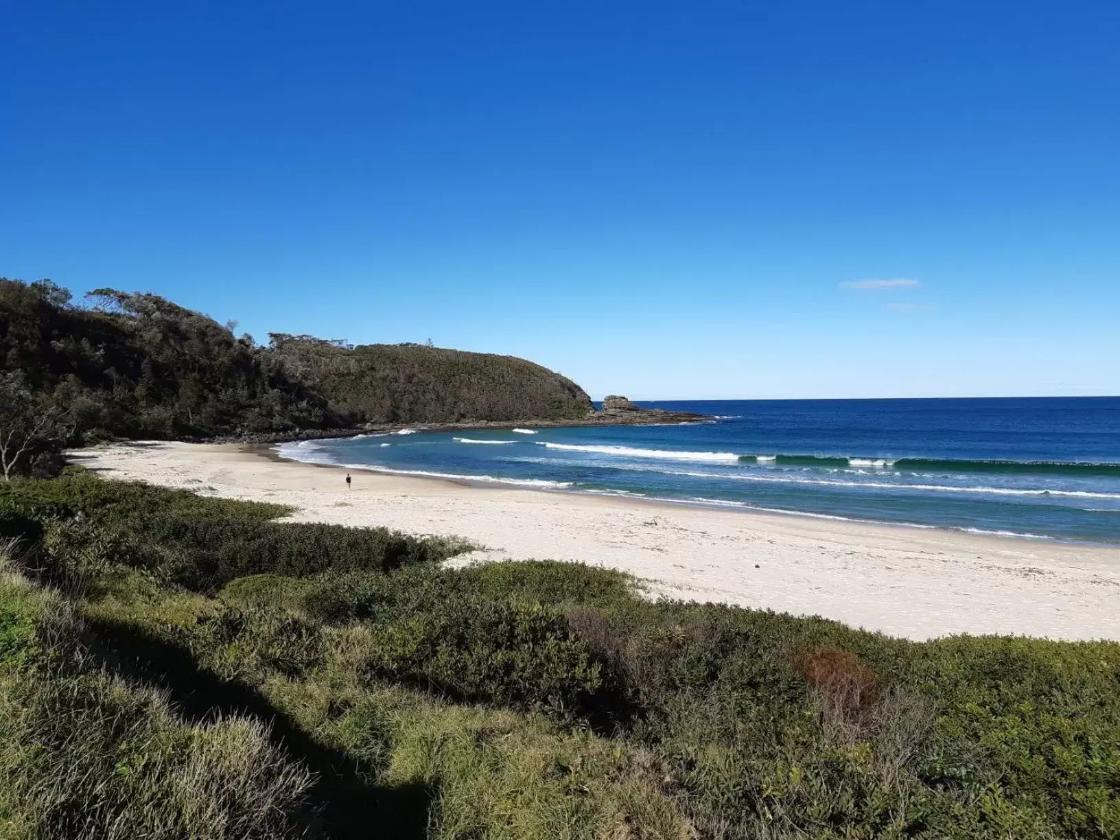 Beach in Dolphins of Mollymook Motel and Fifth Green Apartments