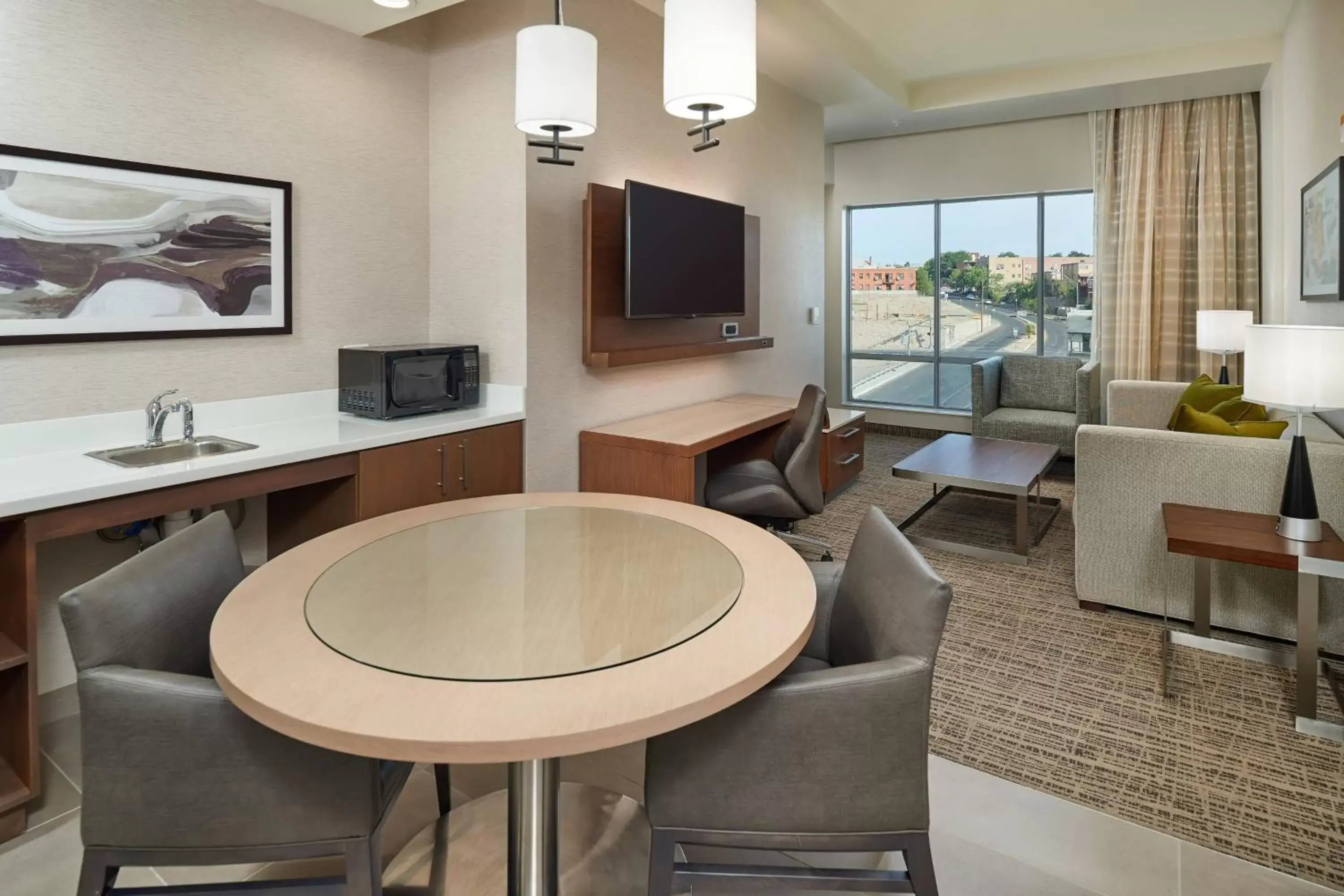 Living room, Seating Area in Courtyard By Marriott El Paso Downtown/Convention Center