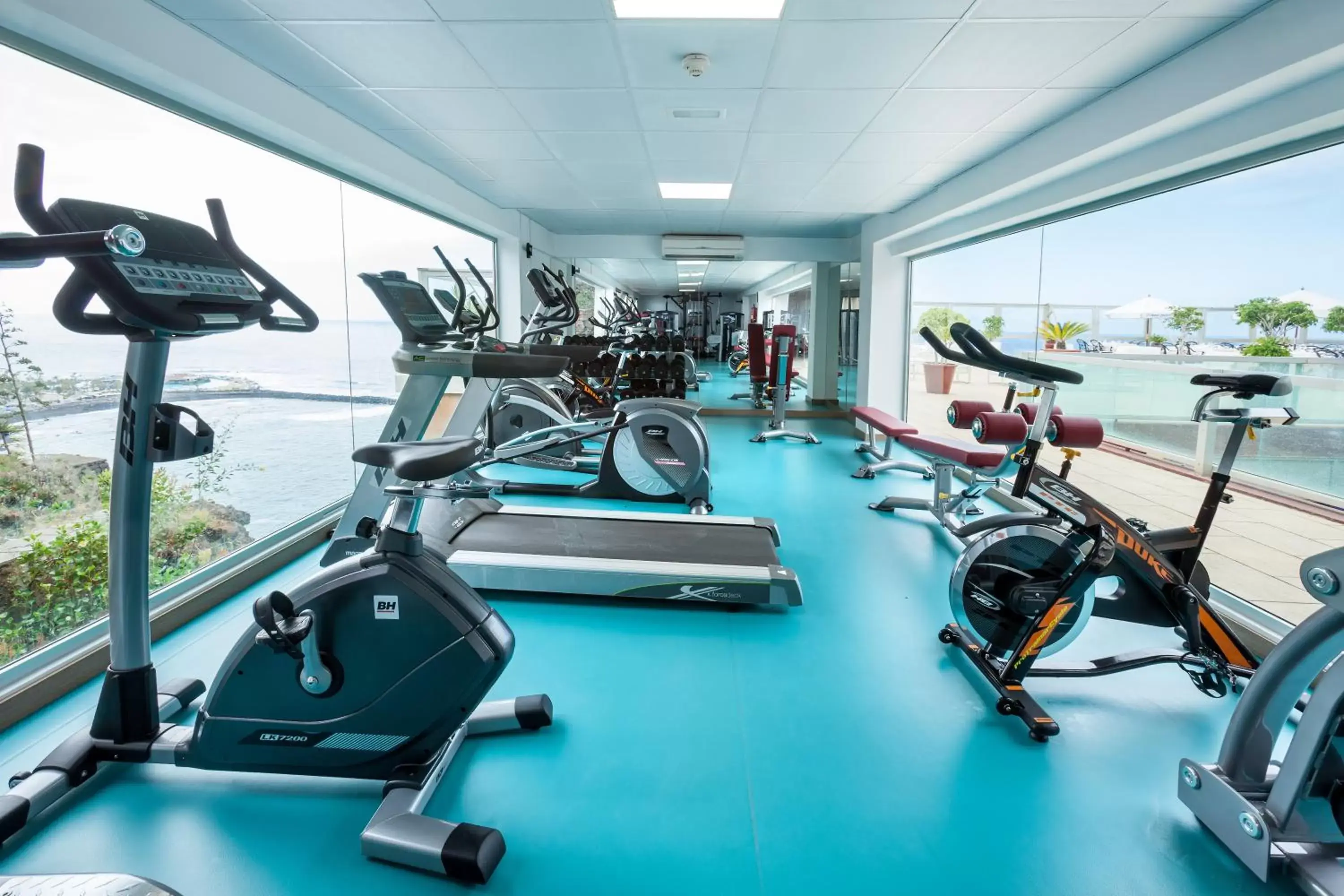 Fitness centre/facilities in Hotel Best Semiramis