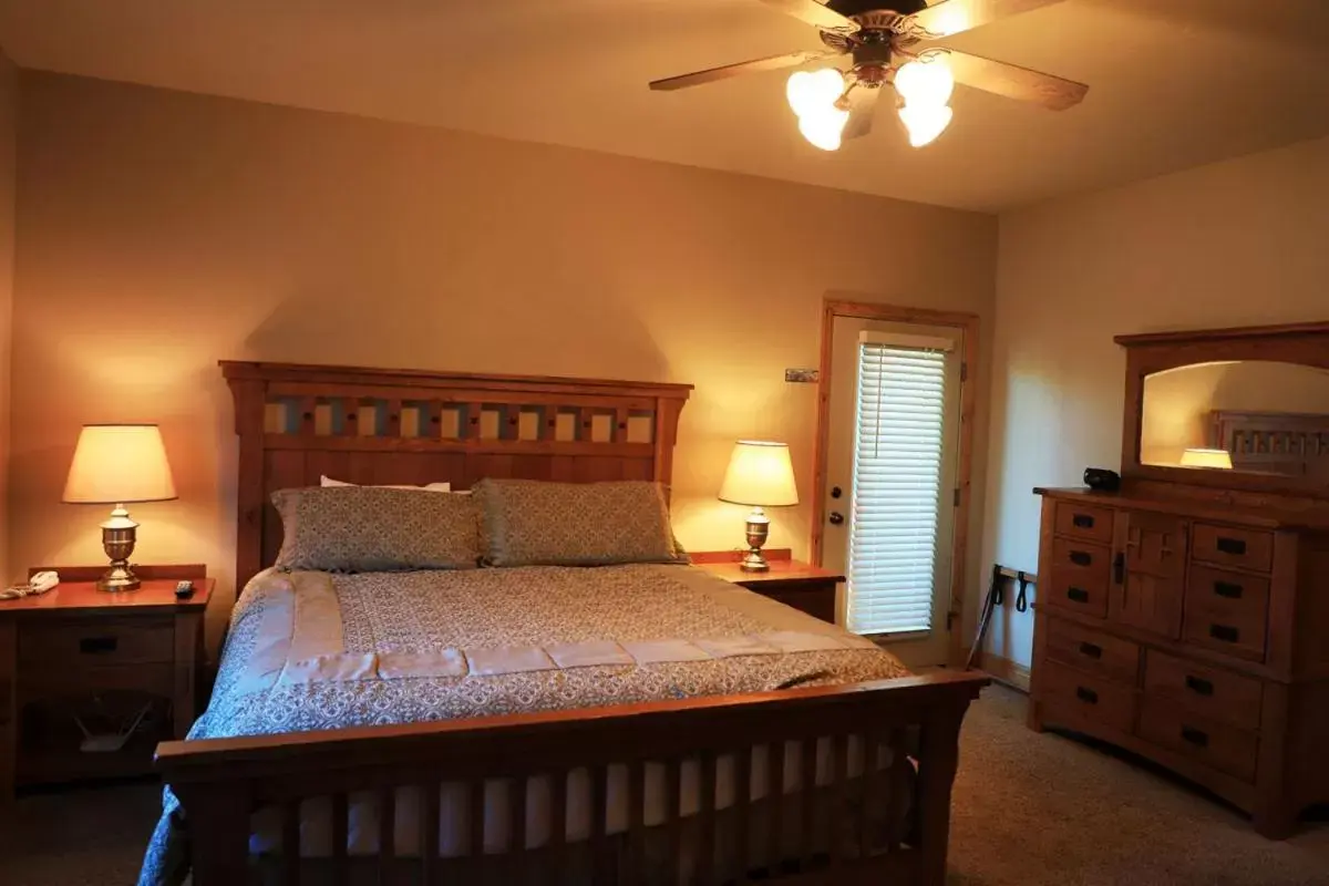 Bed in Zion Ponderosa Ranch Resort