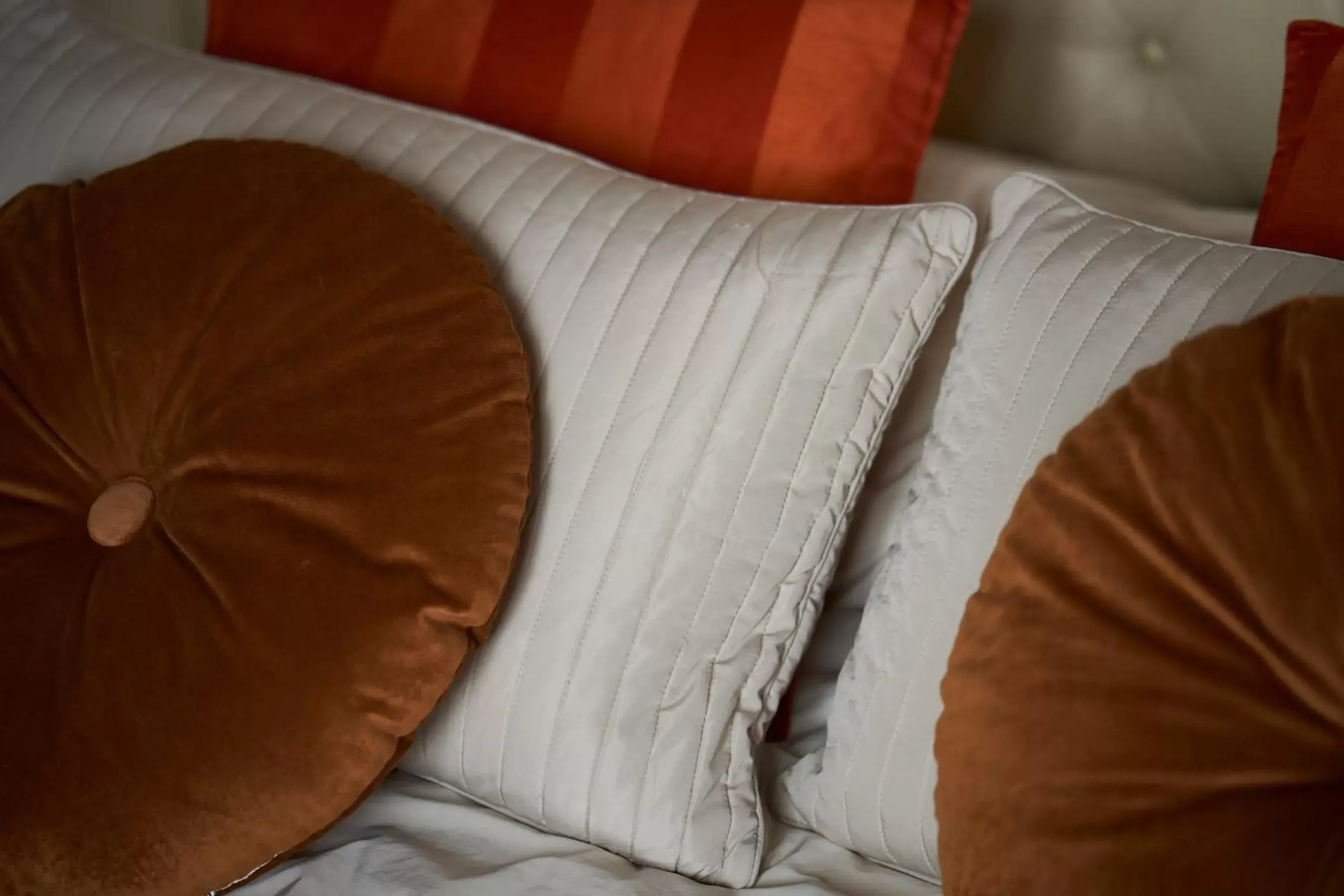 Decorative detail, Bed in Palazzo del Magnifico B&B