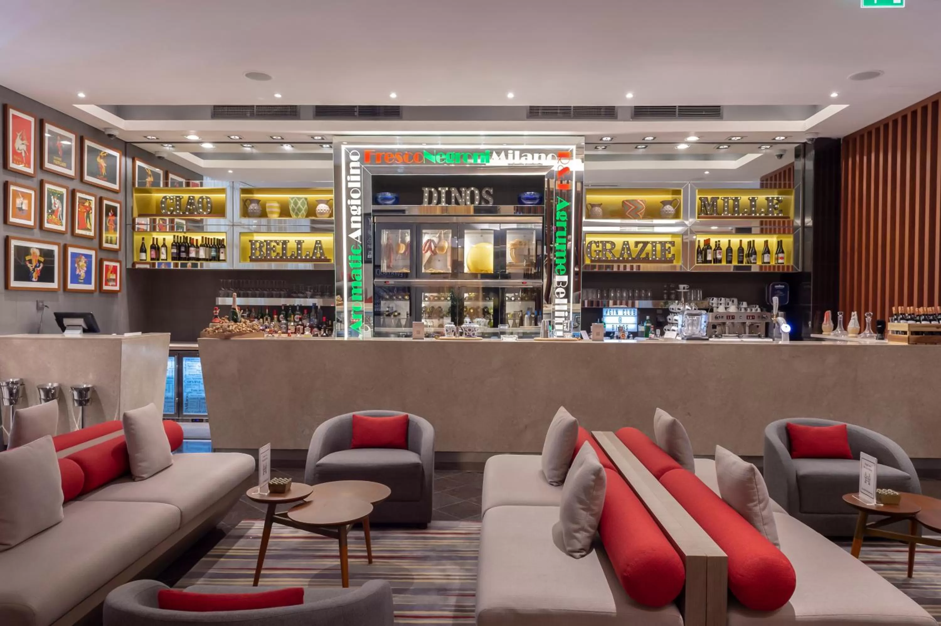 Restaurant/places to eat in Pearl Rotana Capital Centre