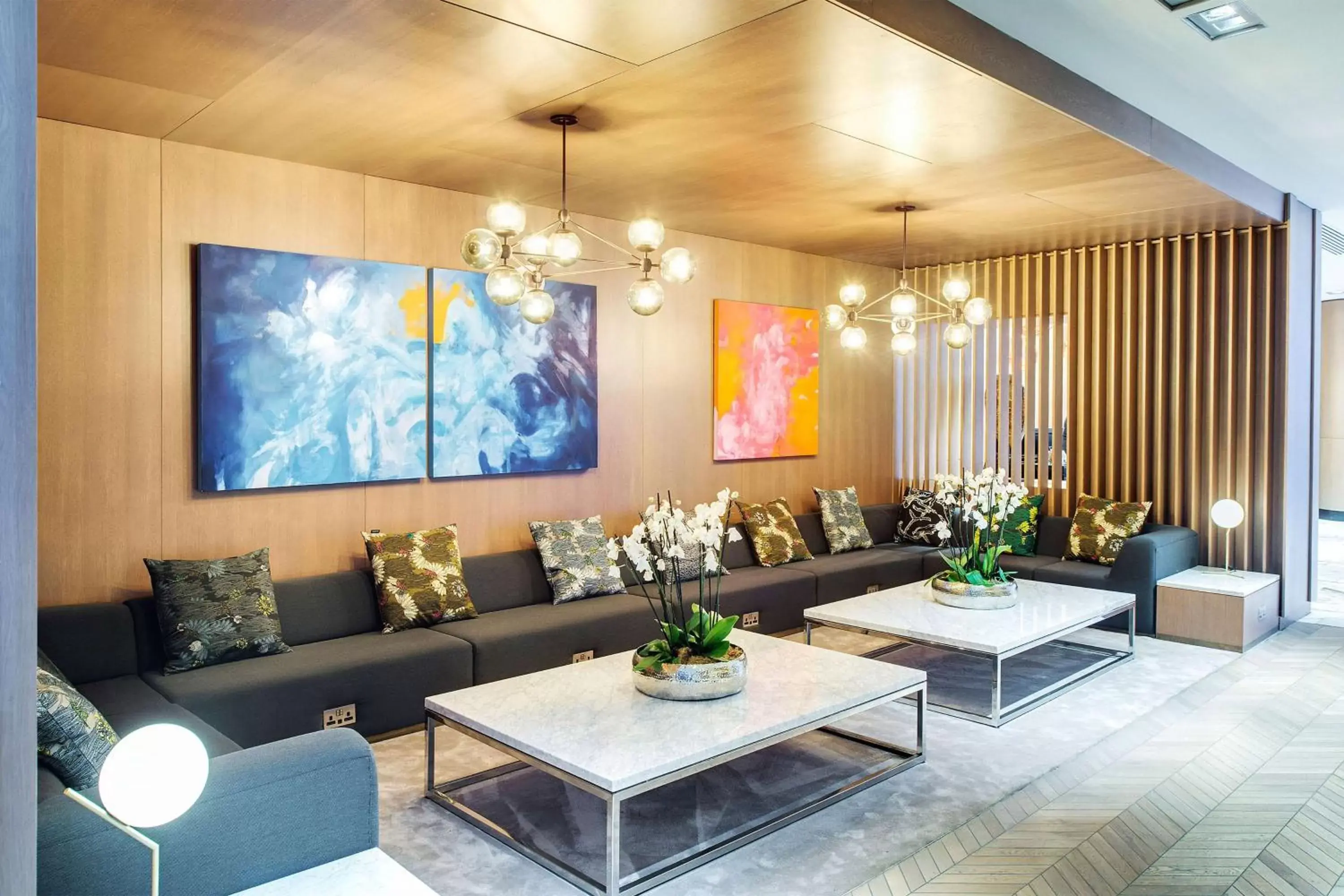 Lobby or reception in Radisson Blu Hotel, Glasgow Lobby or reception in Radisson Blu Hotel, Glasgow