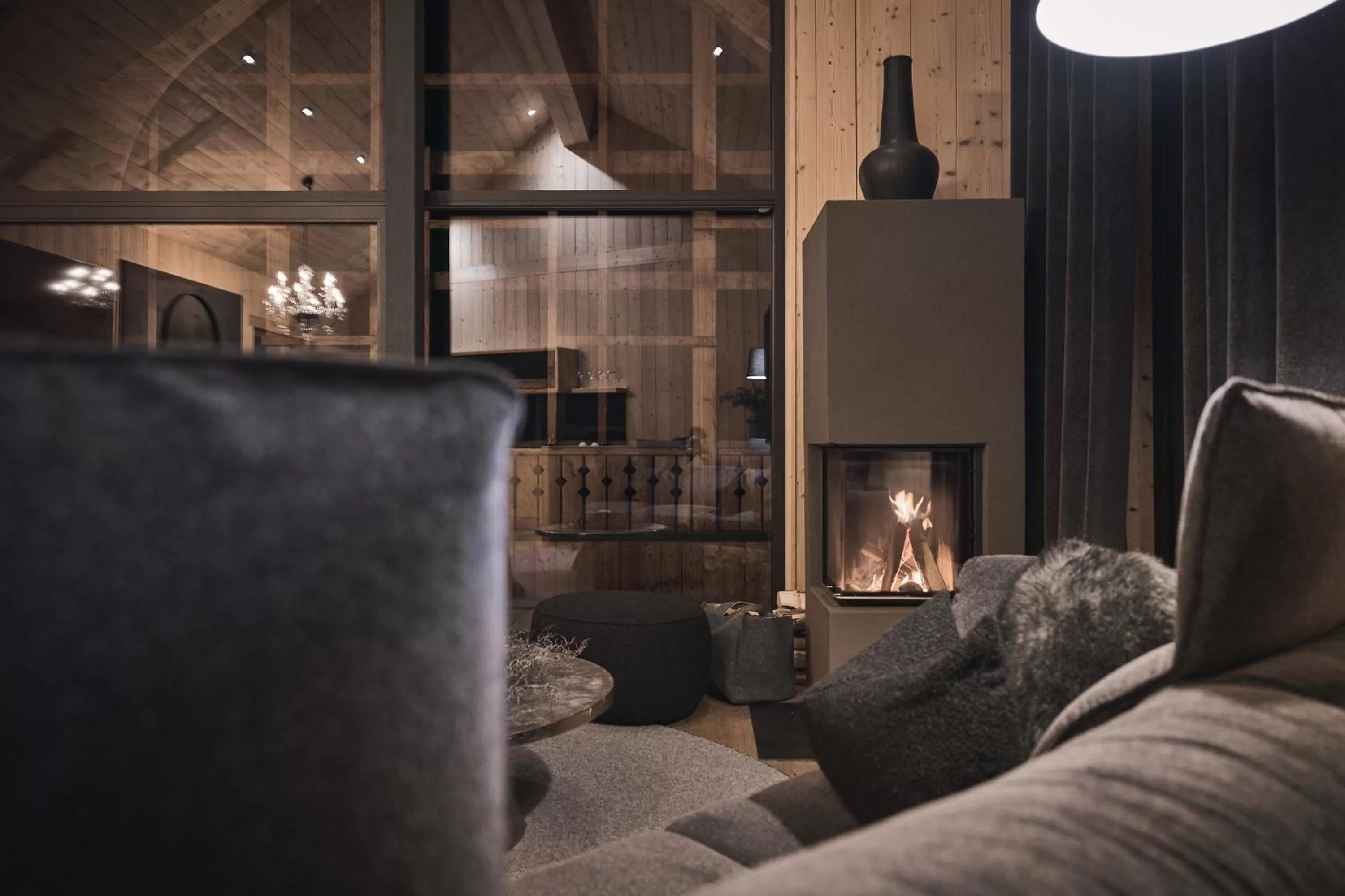 Living room in Tenne Lodges