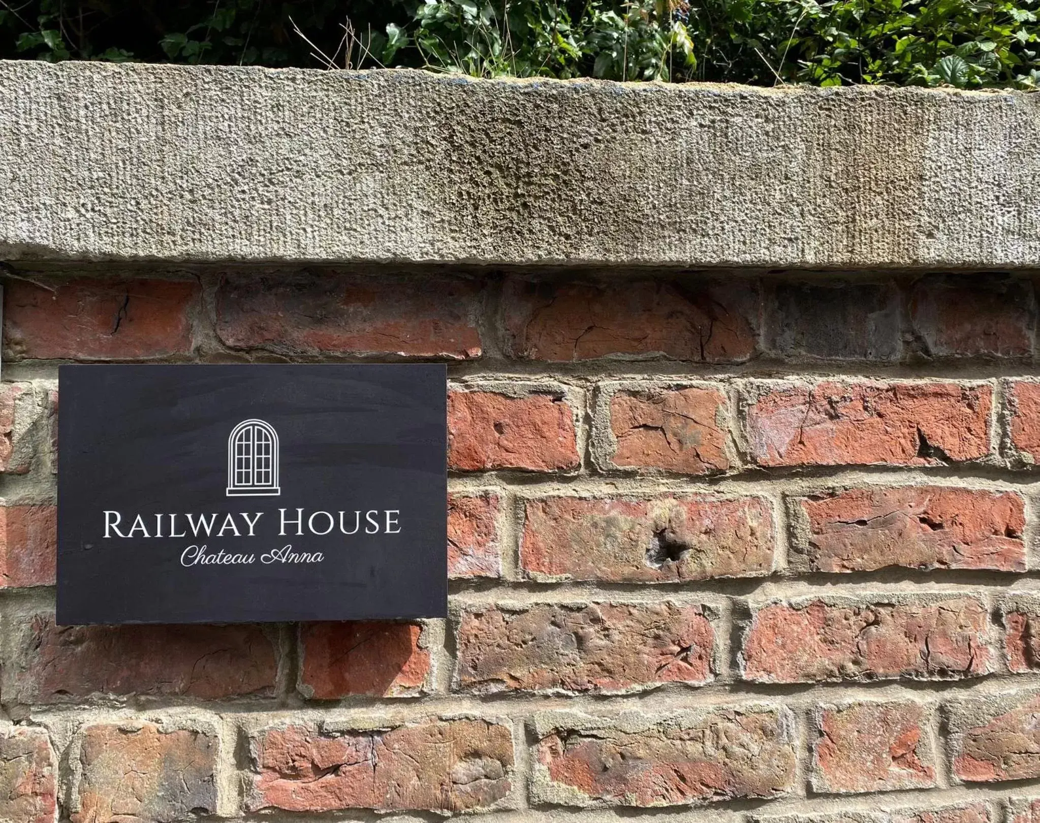 Logo/Certificate/Sign in Railway House York by Chateau Anna