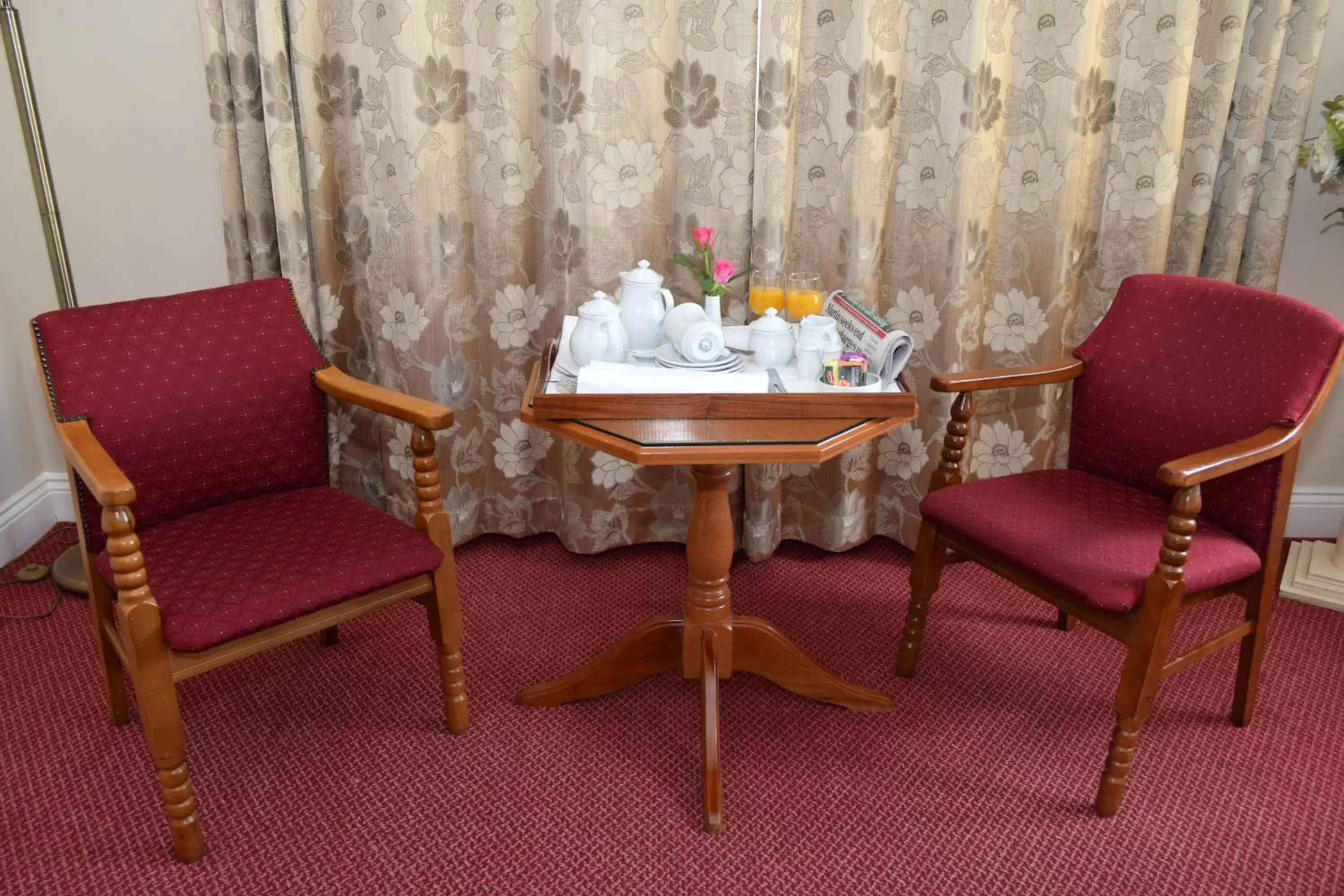 Decorative detail, Seating Area in Rhu Glenn Hotel