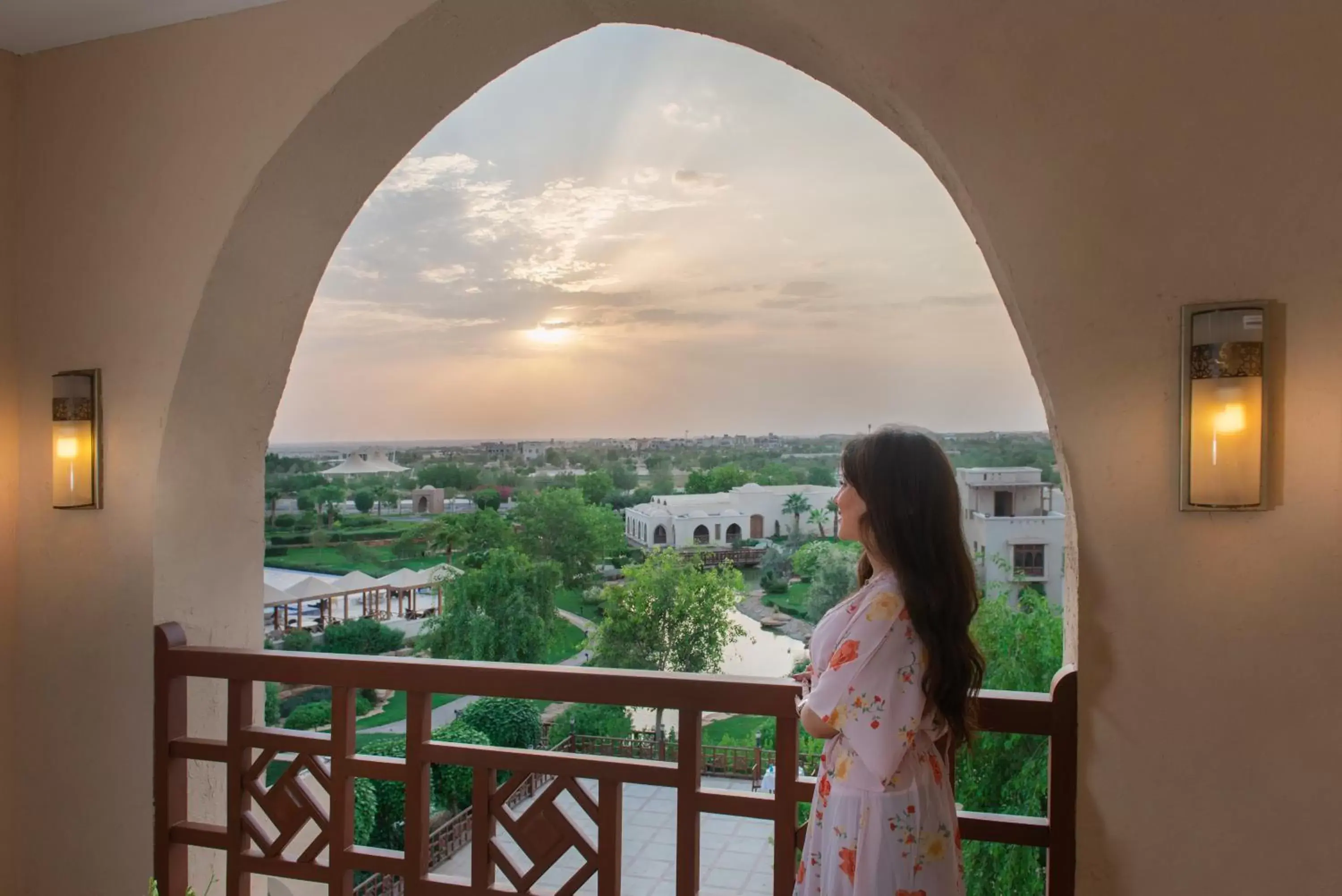 Balcony/Terrace in InterContinental Durrat Al Riyadh Resort & Spa, an IHG Hotel