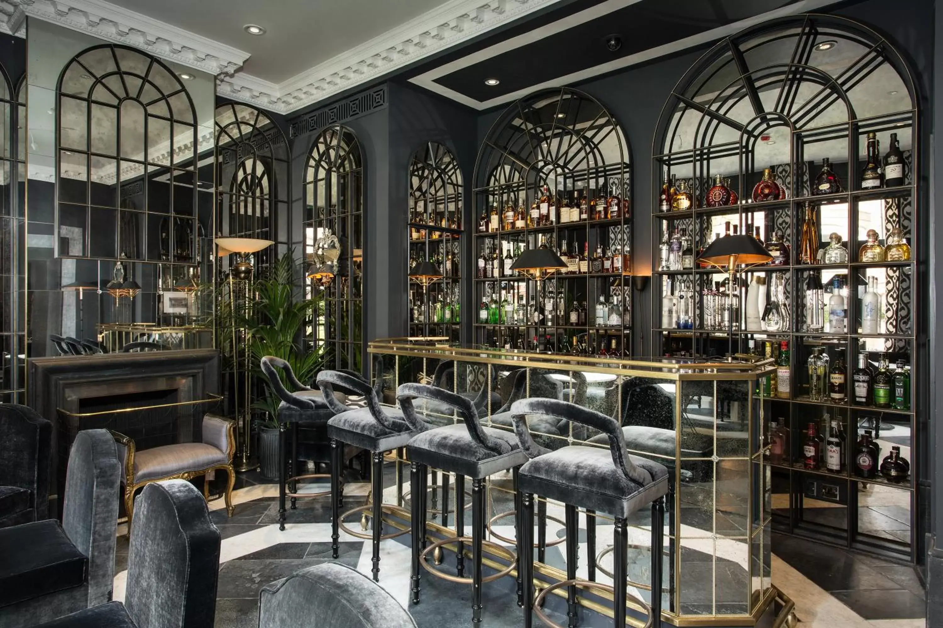 Lounge or bar, Restaurant/Places to Eat in The Franklin London - Starhotels Collezione