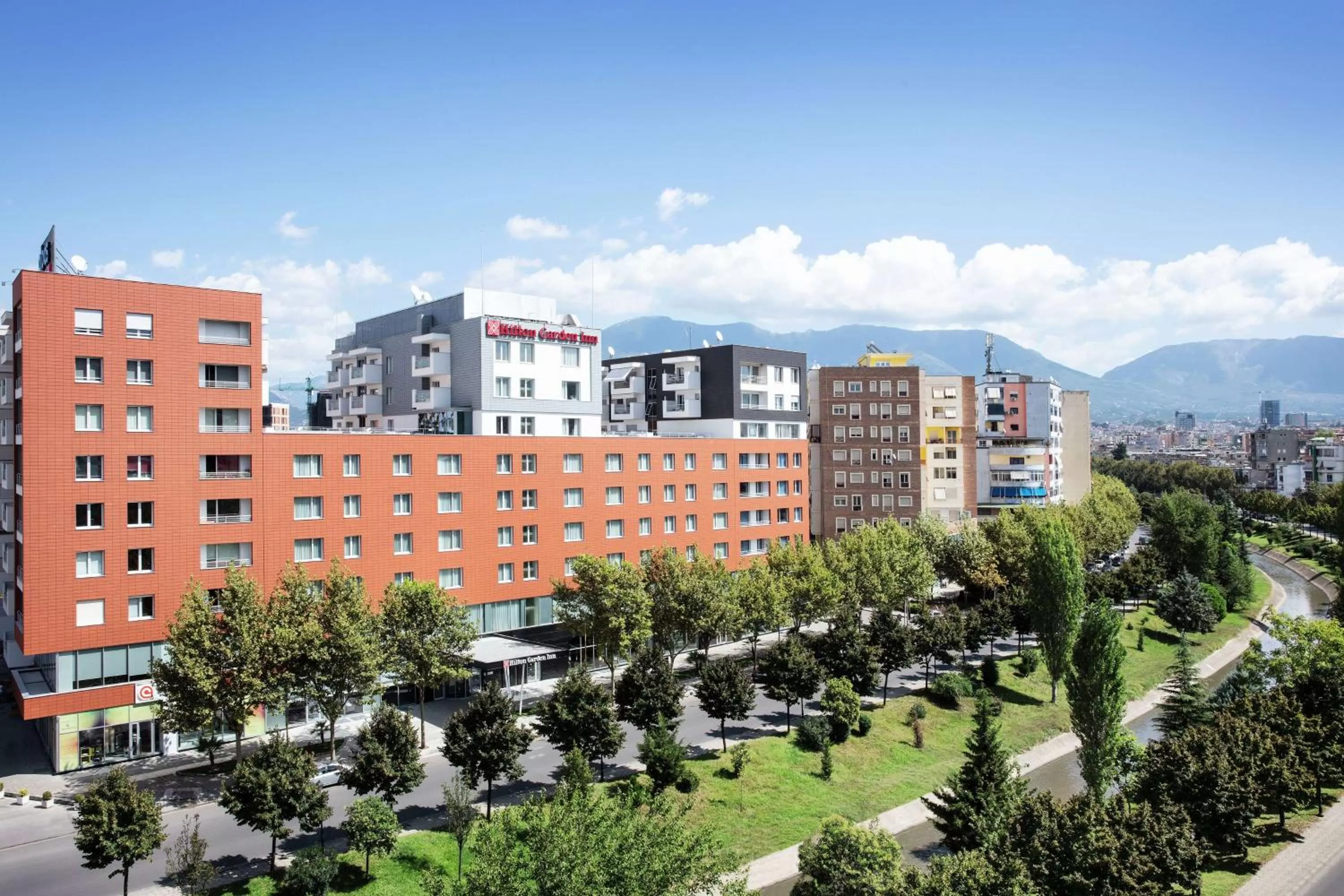 Property building in Hilton Garden Inn Tirana