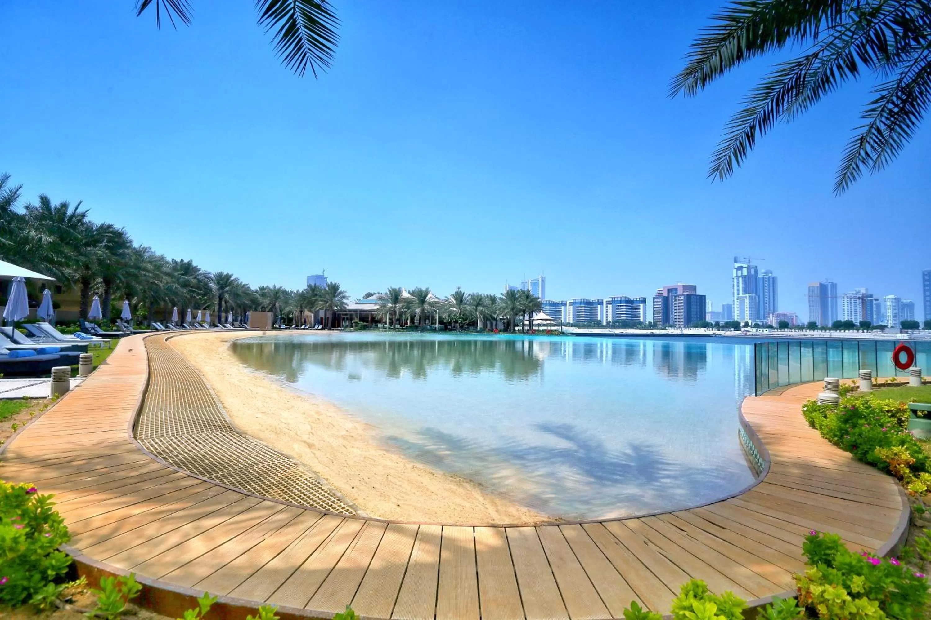 Pool view in Palavra Resort