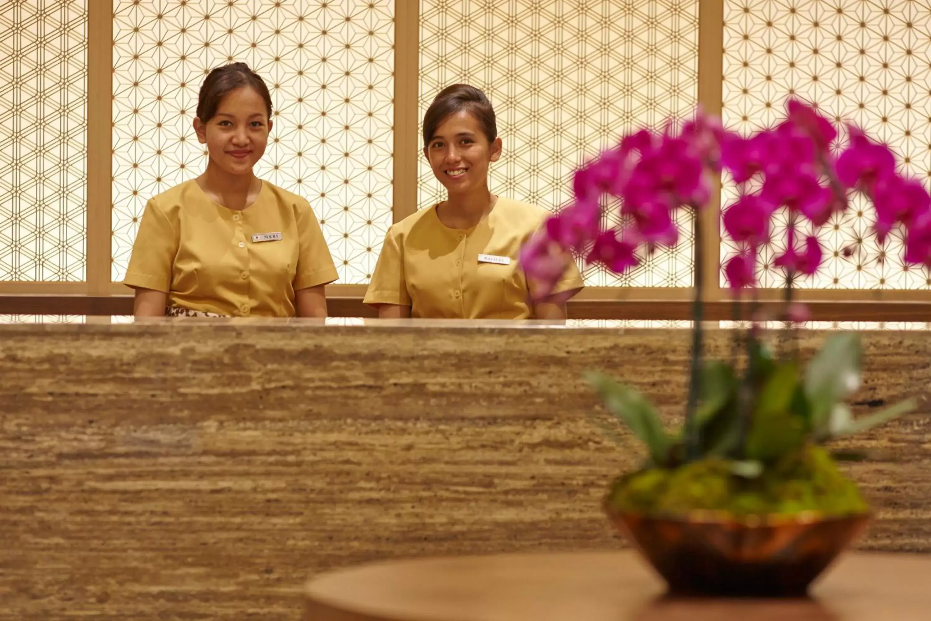 Lobby or reception, Staff in Axia South Cikarang Service Apartment