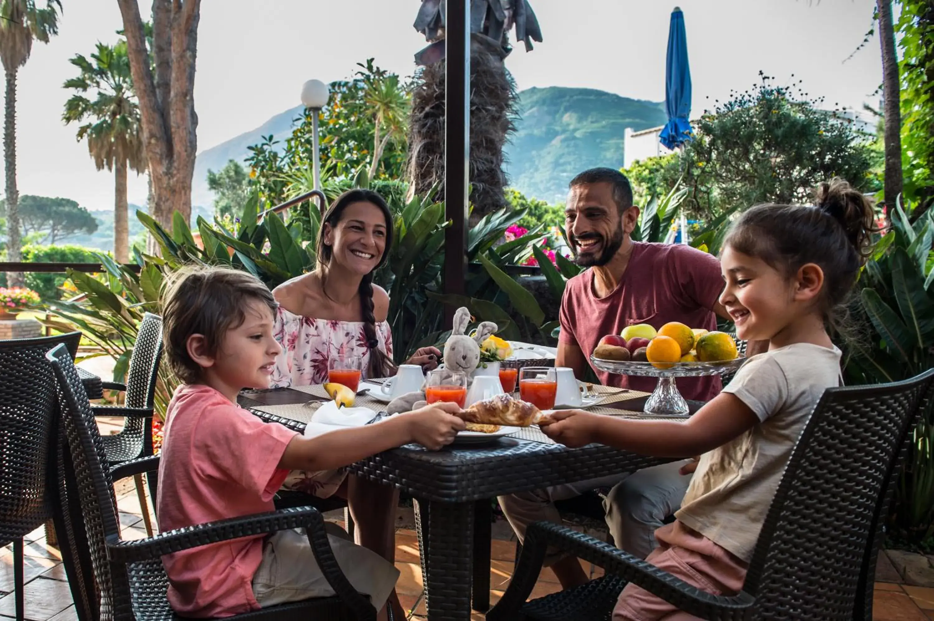 Buffet breakfast in Family Spa Hotel Le Canne