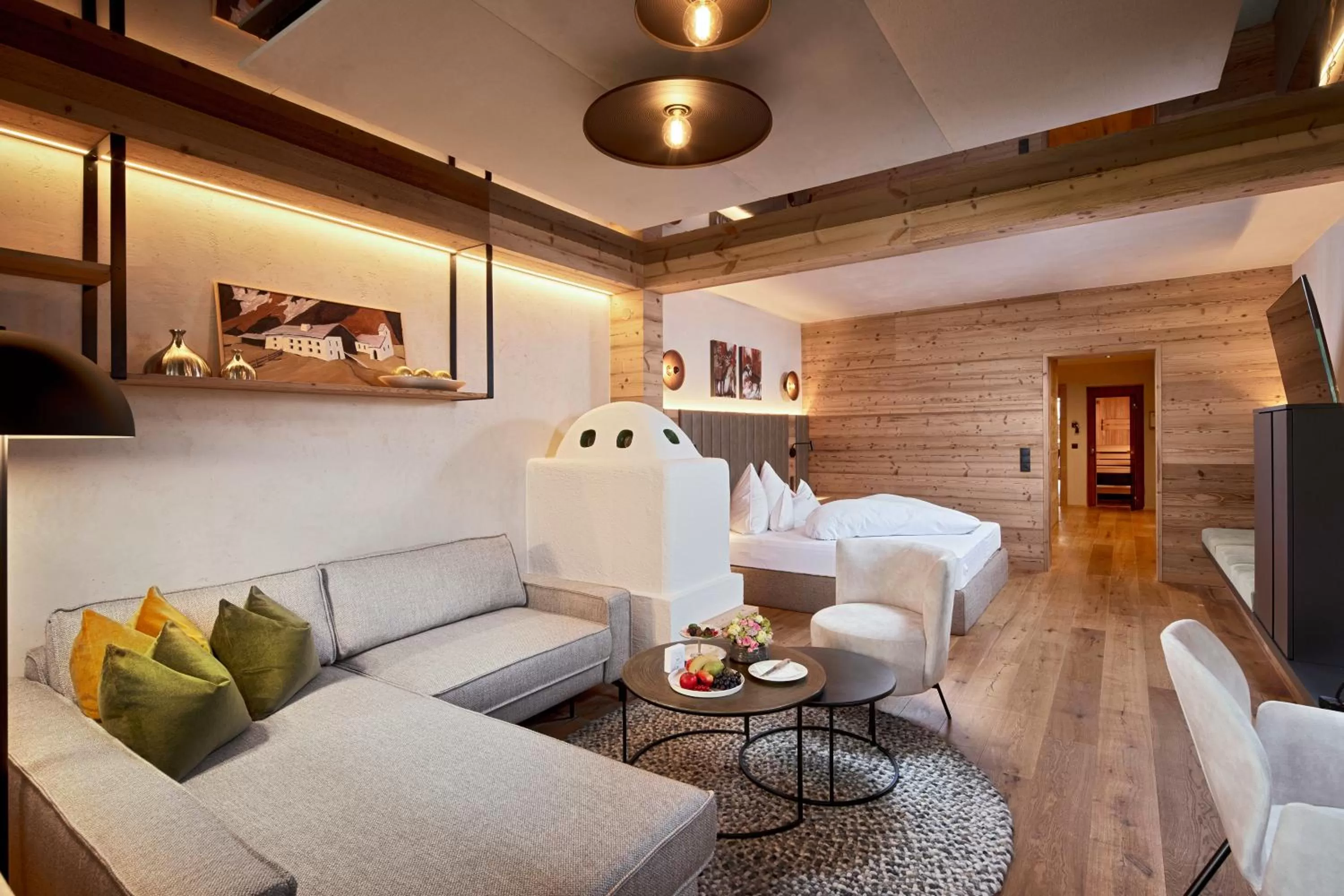 Living room in Relais&Châteaux Spa-Hotel Jagdhof