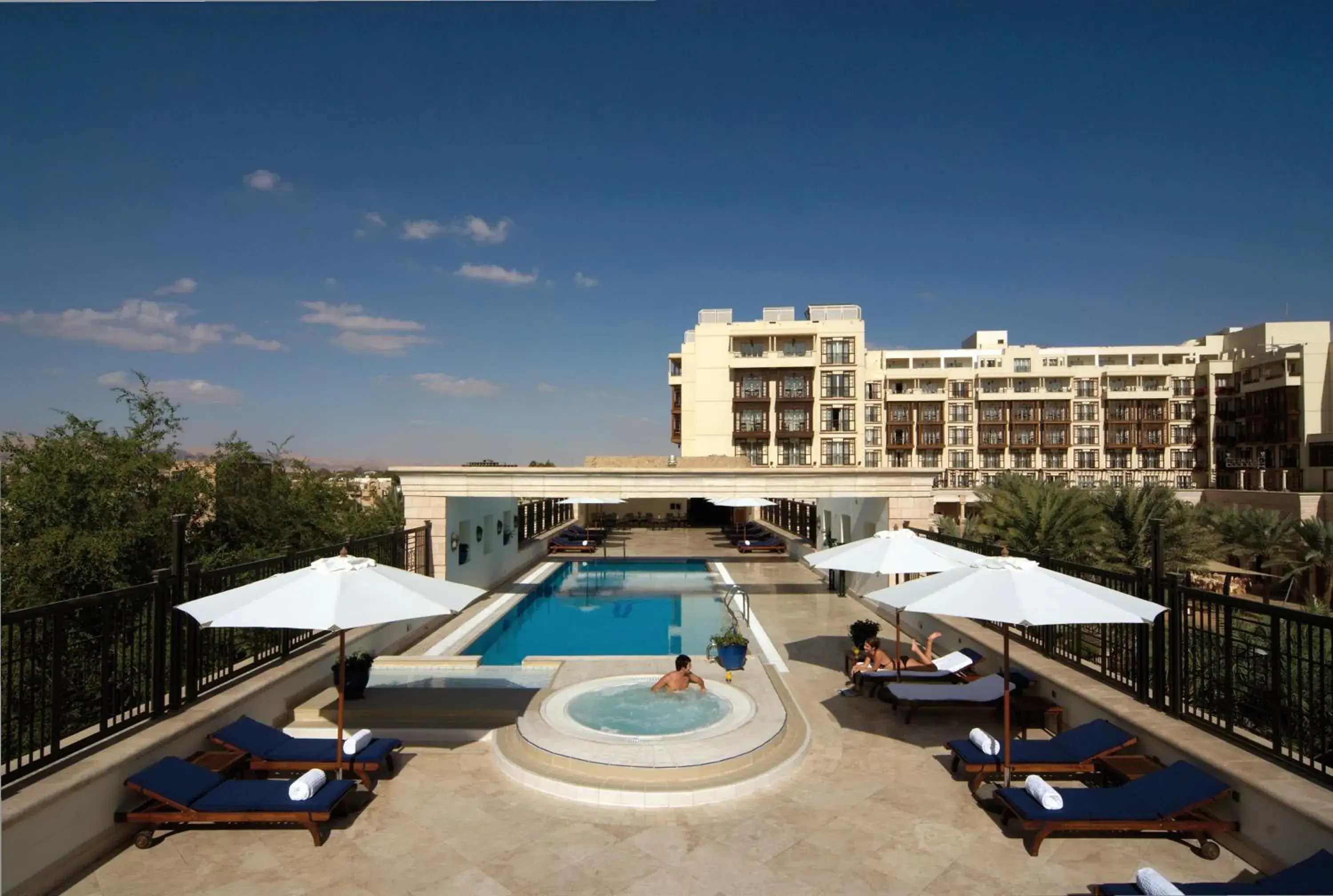 Hot Tub, Pool View in Movenpick Resort & Residences Aqaba