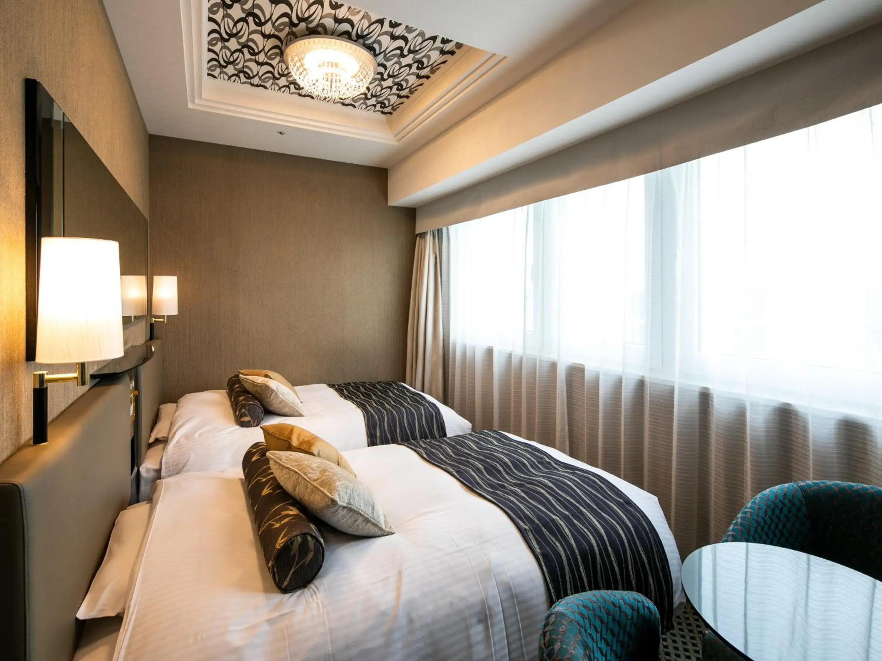 Photo of the whole room, Bed in APA Hotel Nihombashi Bakurocho-Ekimae