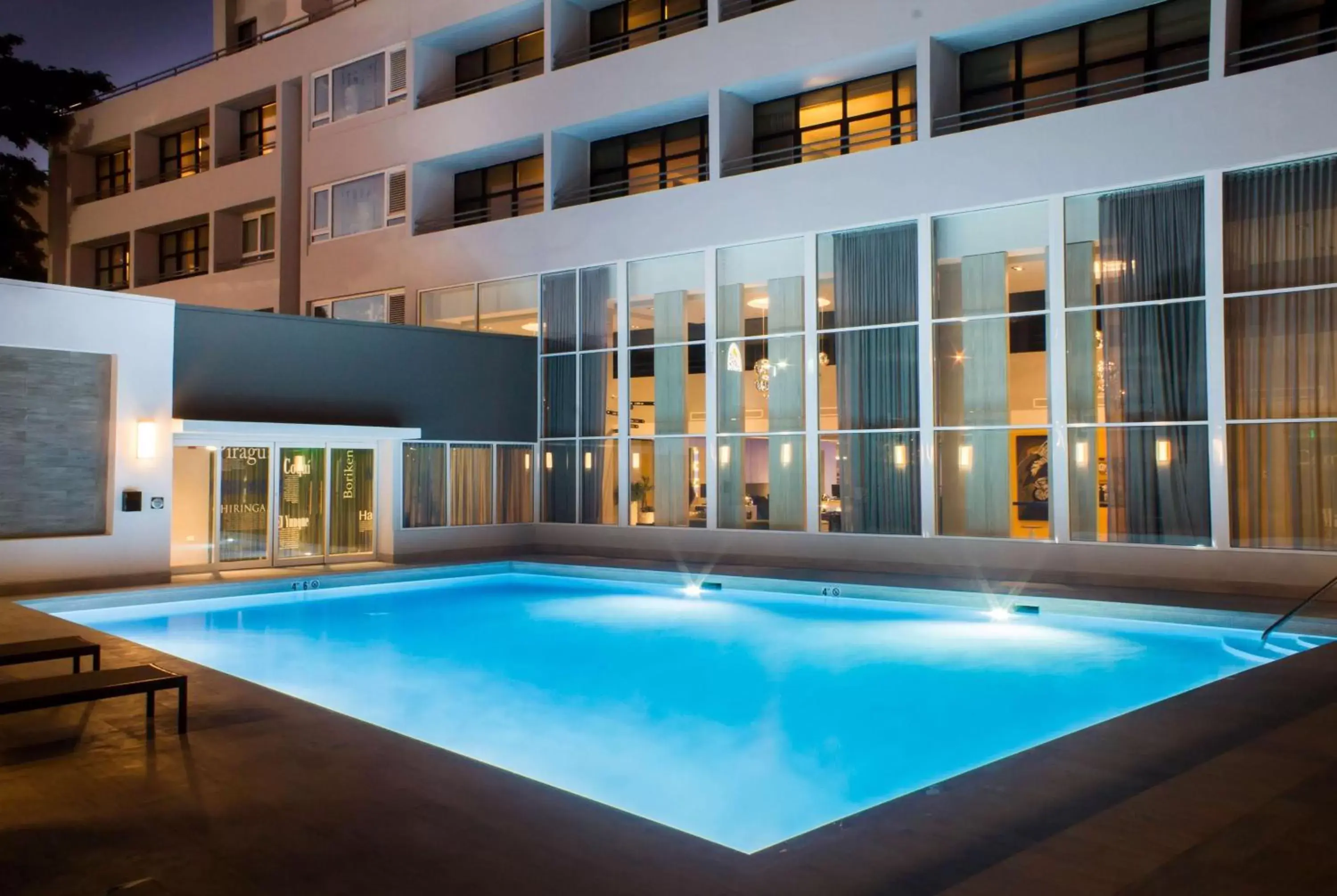 Night, Swimming Pool in TRYP by Wyndham Isla Verde