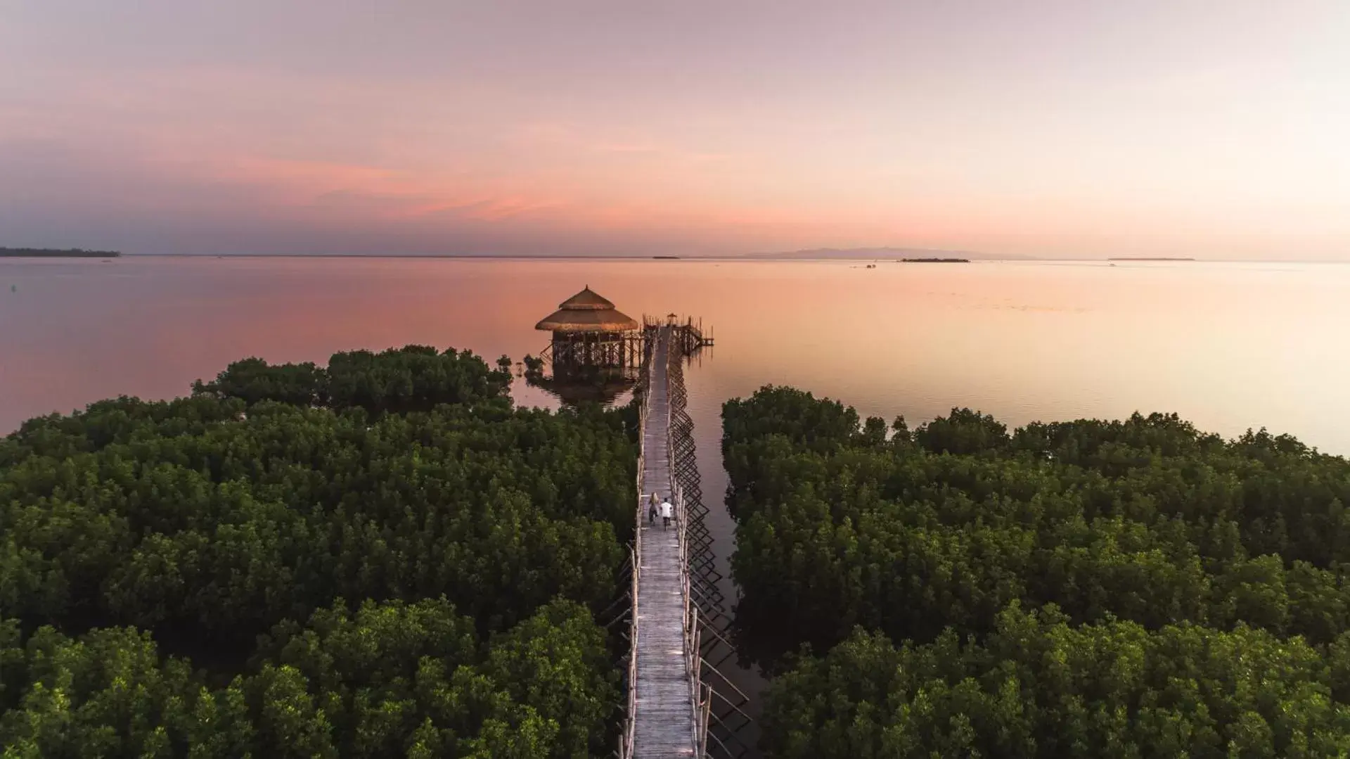 Bird's eye view, Sunrise/Sunset in North Zen Villas