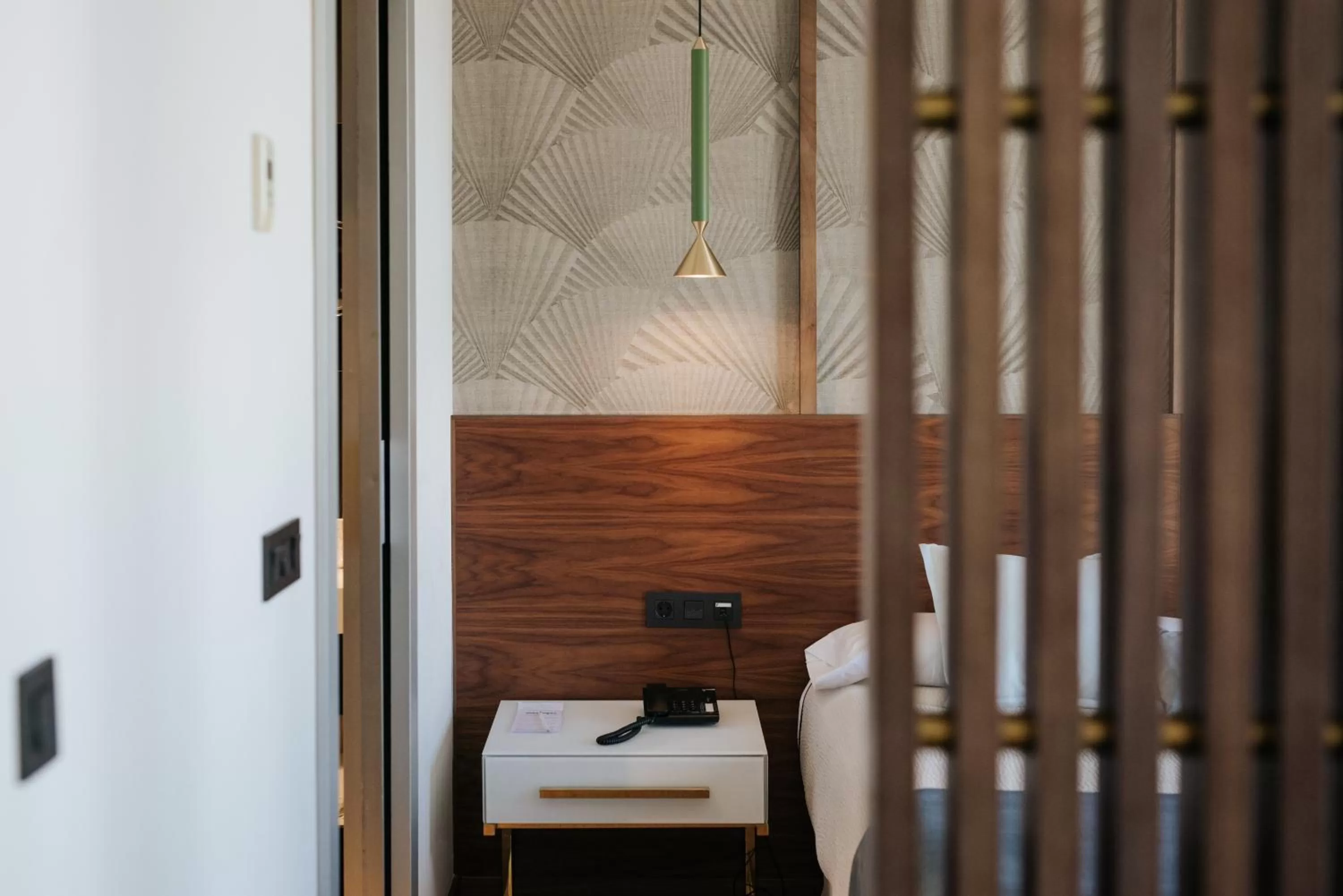 Bed in Hotel Neptuno Playa & Spa