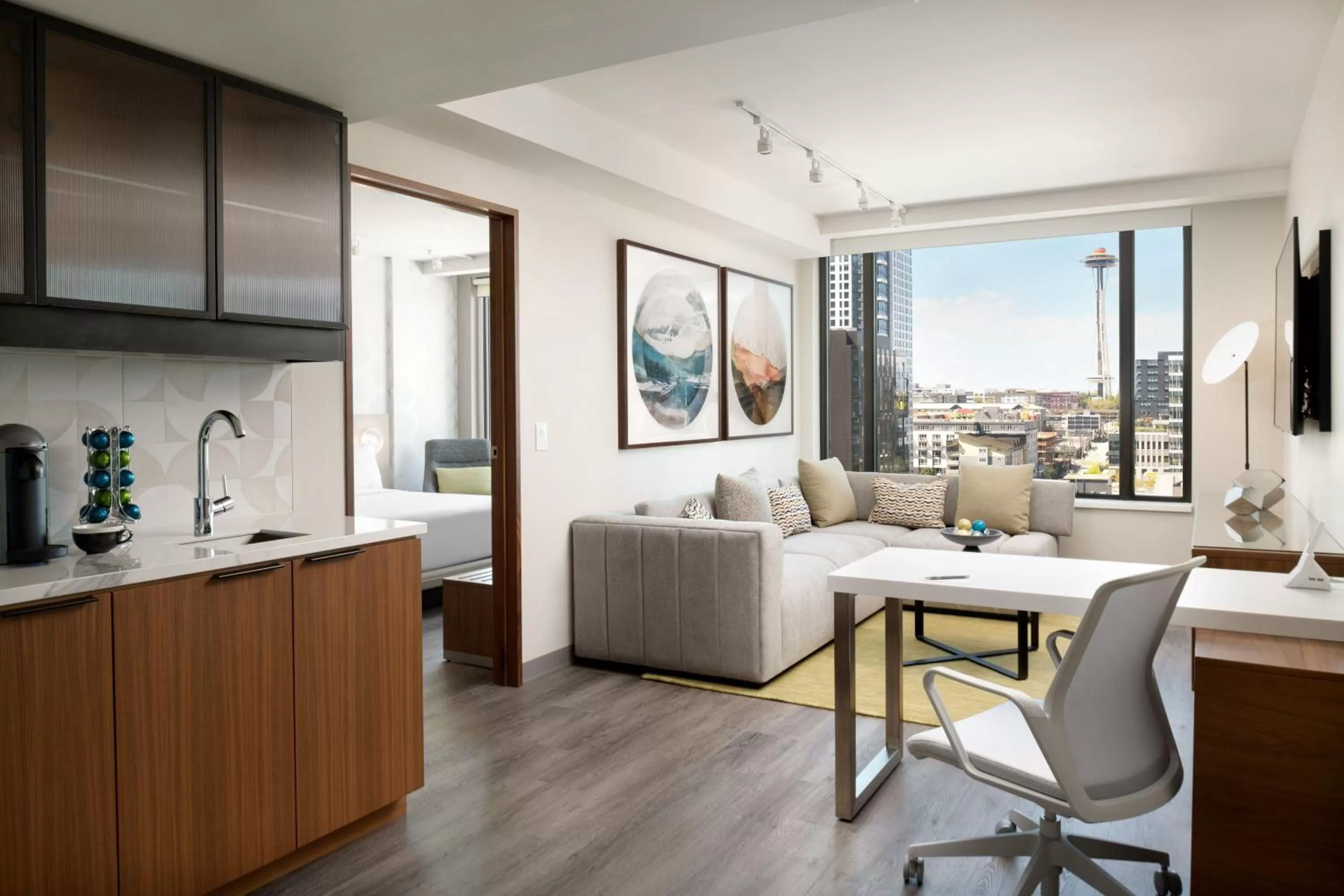 Bedroom in Astra Hotel, Seattle, a Tribute Portfolio Hotel