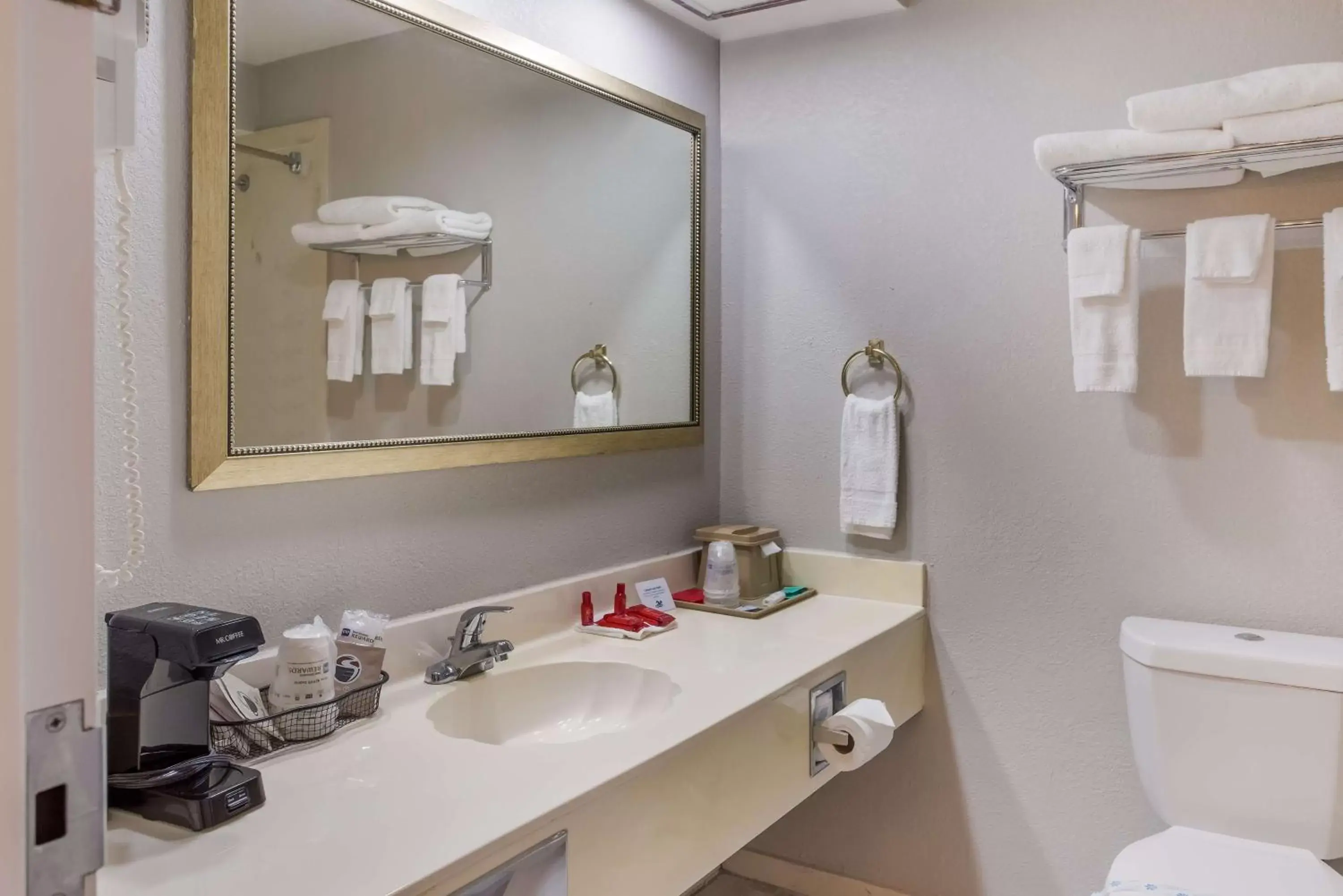 Bathroom in SureStay Plus Hotel by Best Western Greenwood