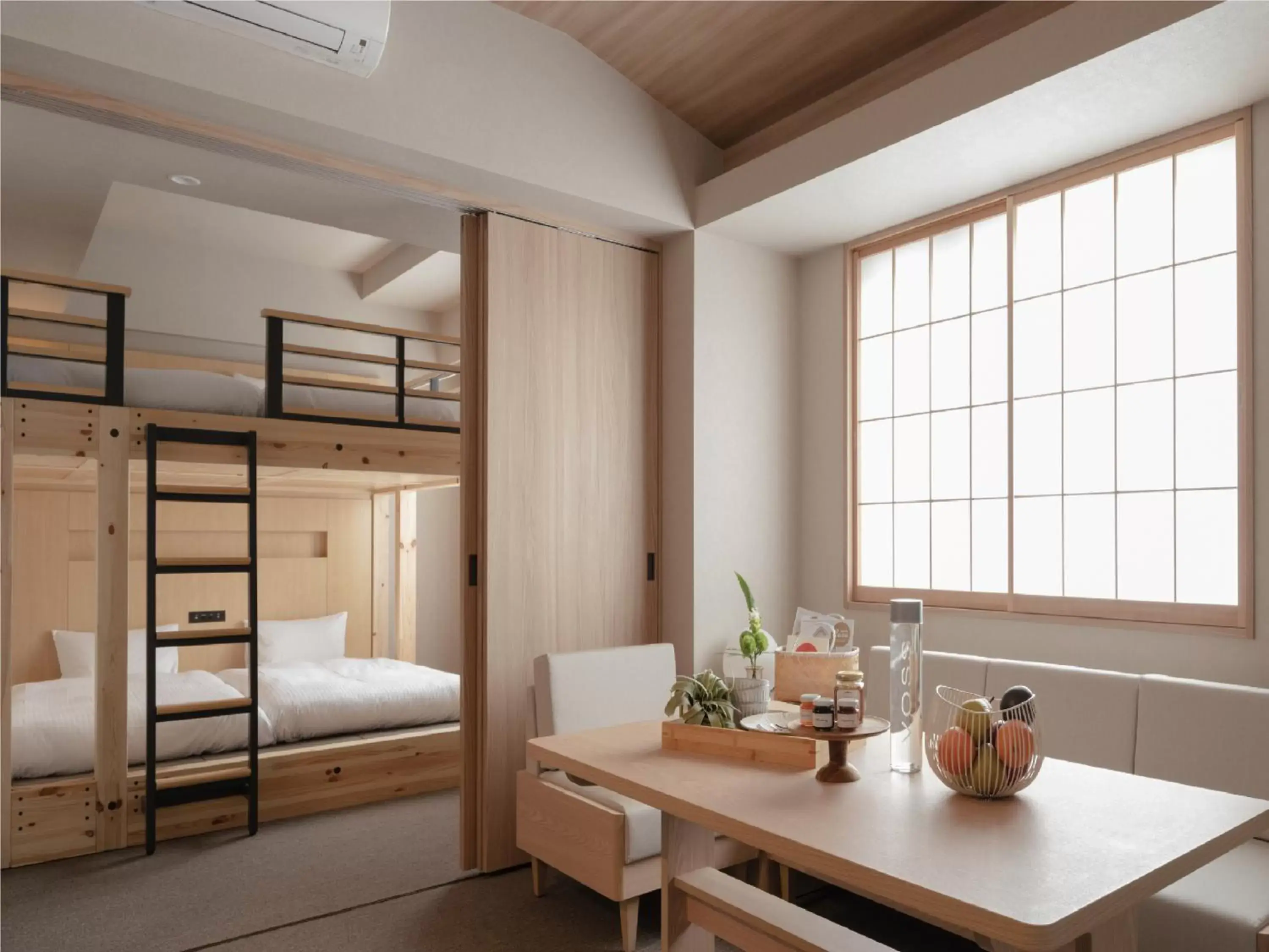 Bed in MIMARU SUITES Tokyo NIHOMBASHI