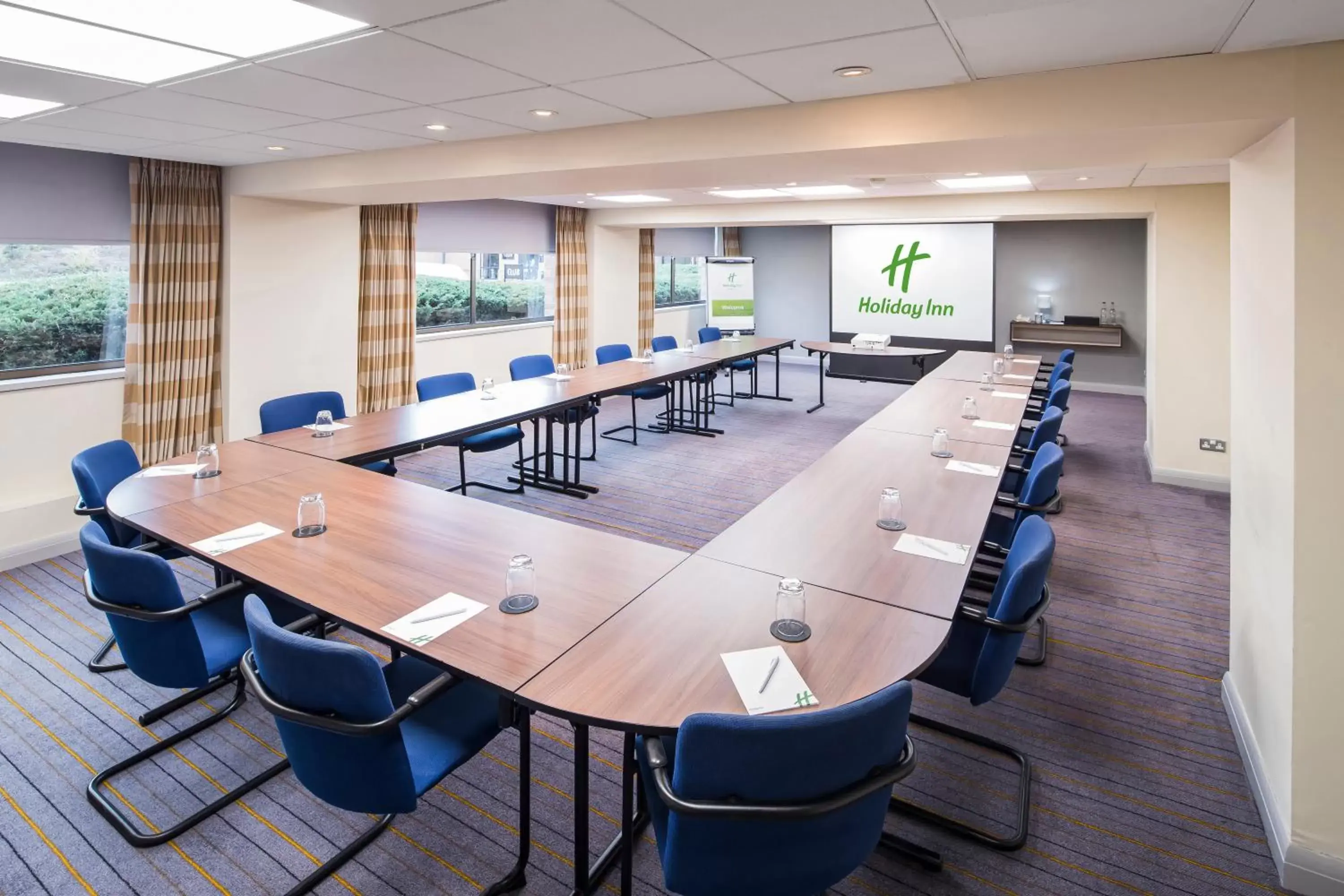 Meeting/conference room in Holiday Inn Peterborough West, an IHG Hotel