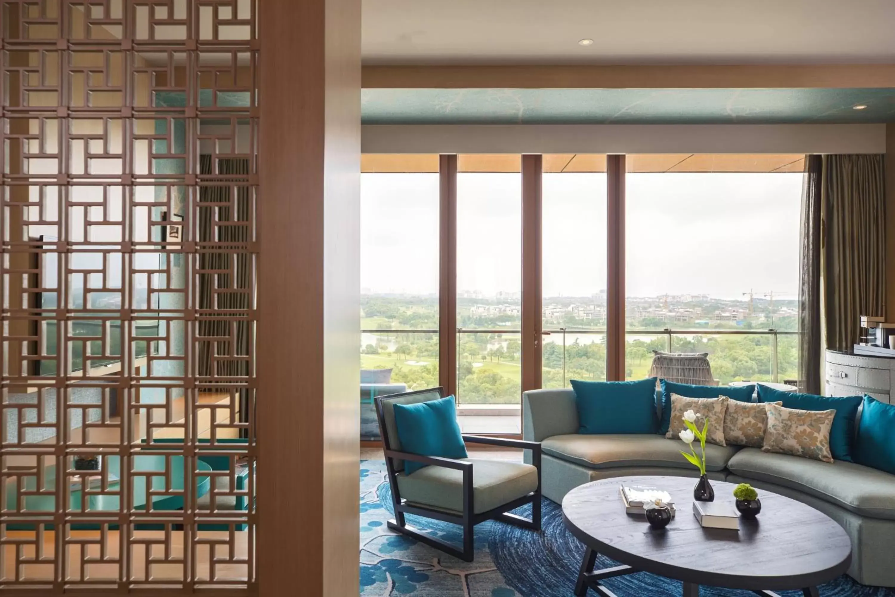 Living room in Renaissance Suzhou Taihu Lake Hotel